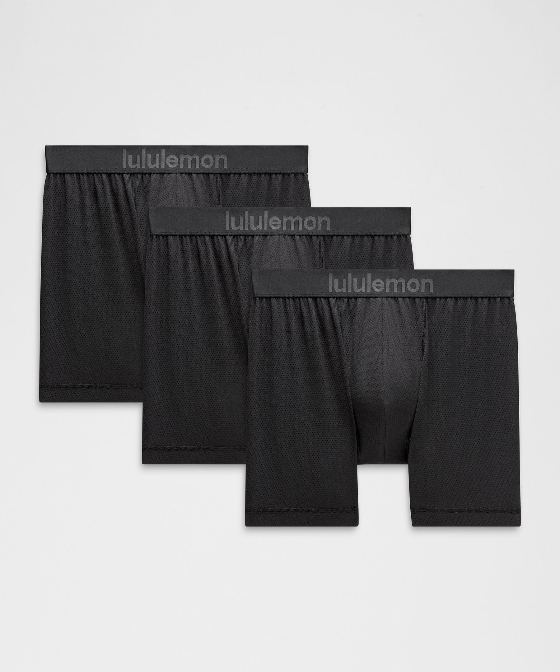 Always In Motion Mesh Boxer Brief 5" *3 Pack - image 2