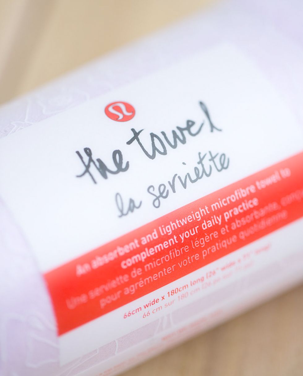 lululemon mat towel