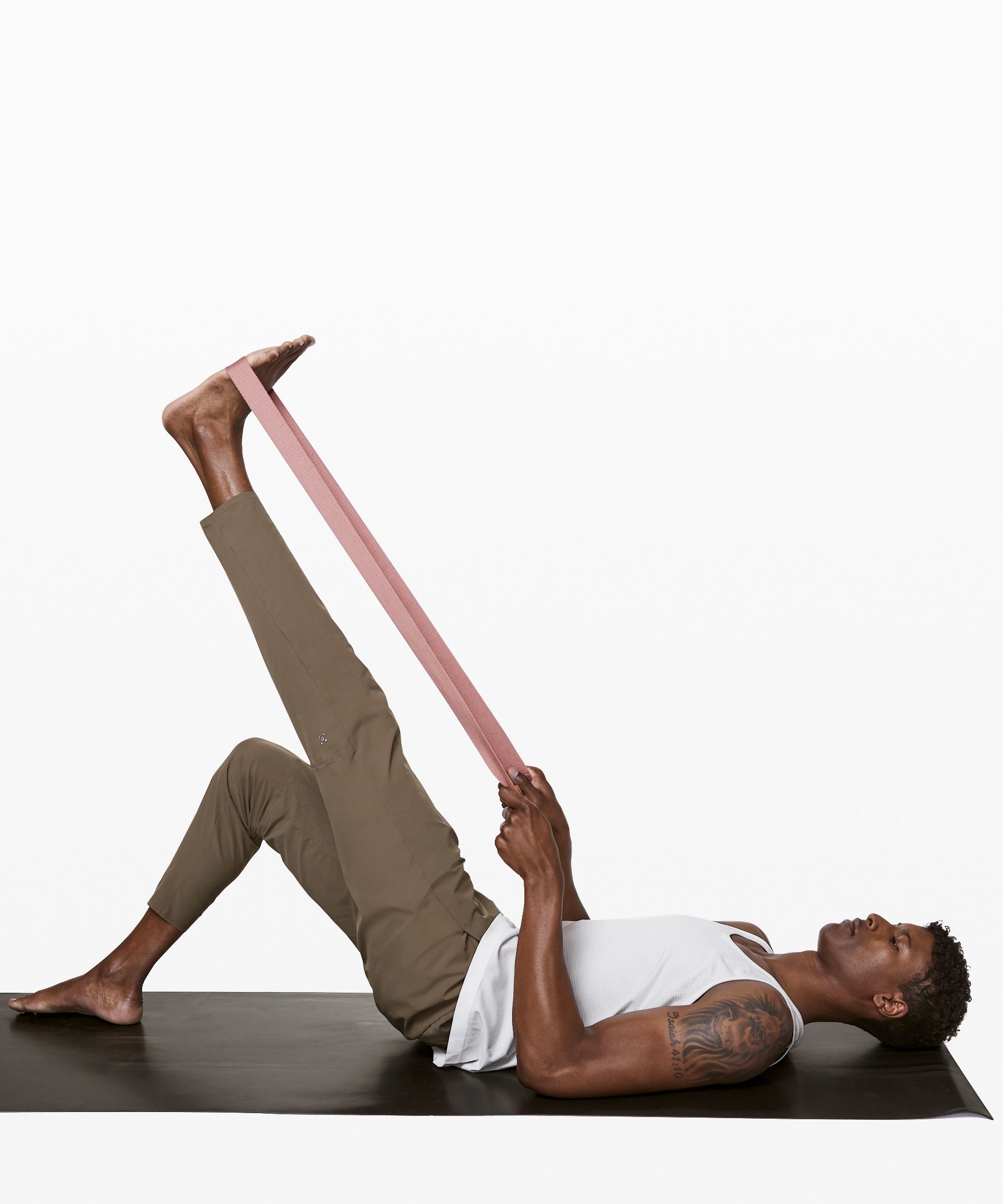 Yoga Adjustable Strap Resistance Bands Stretch Exercise Thickened Yoga Belts SJ 