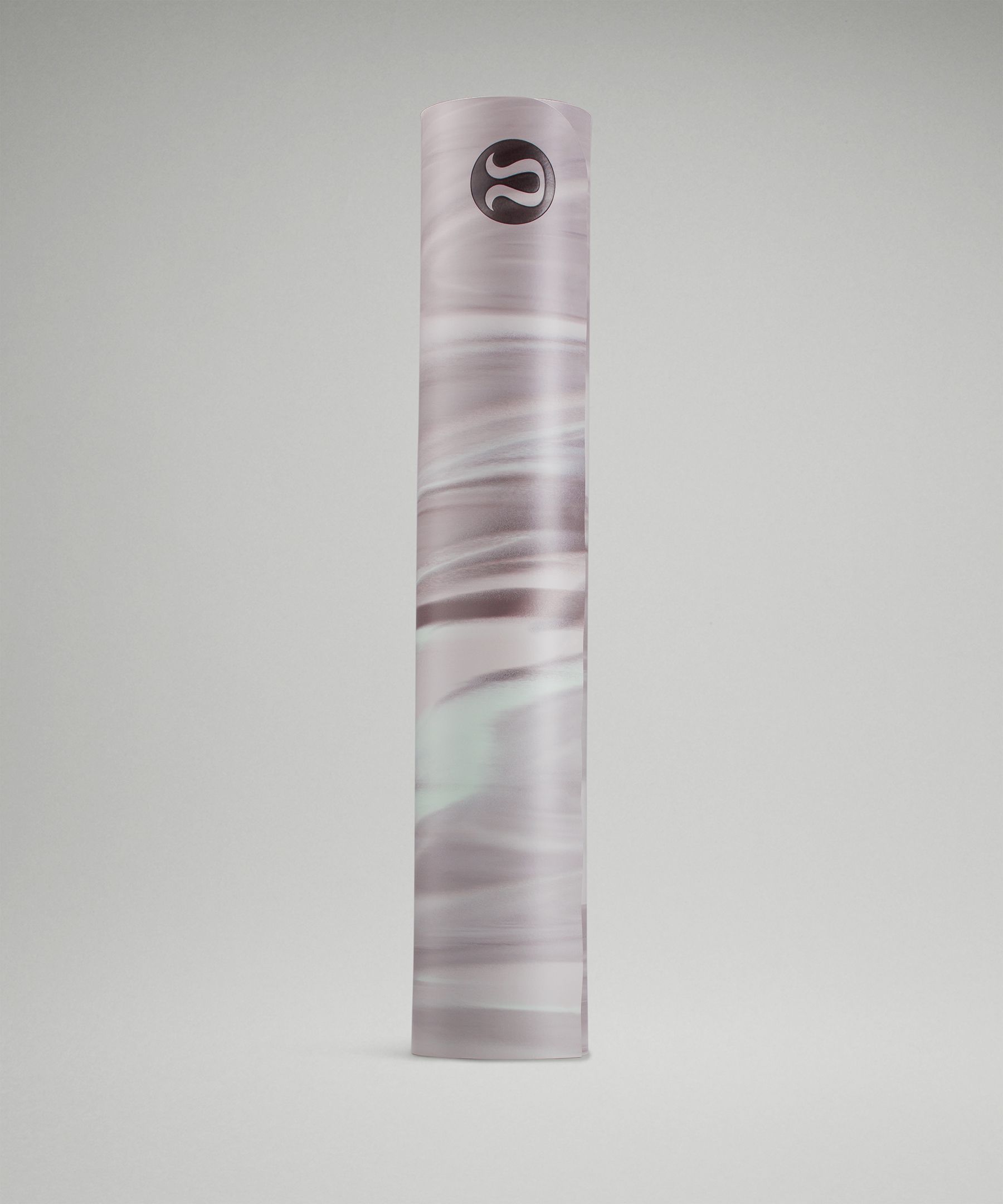 Lululemon The Reversible (big) Mat Marble In Chrome/delicate Mint/lunar