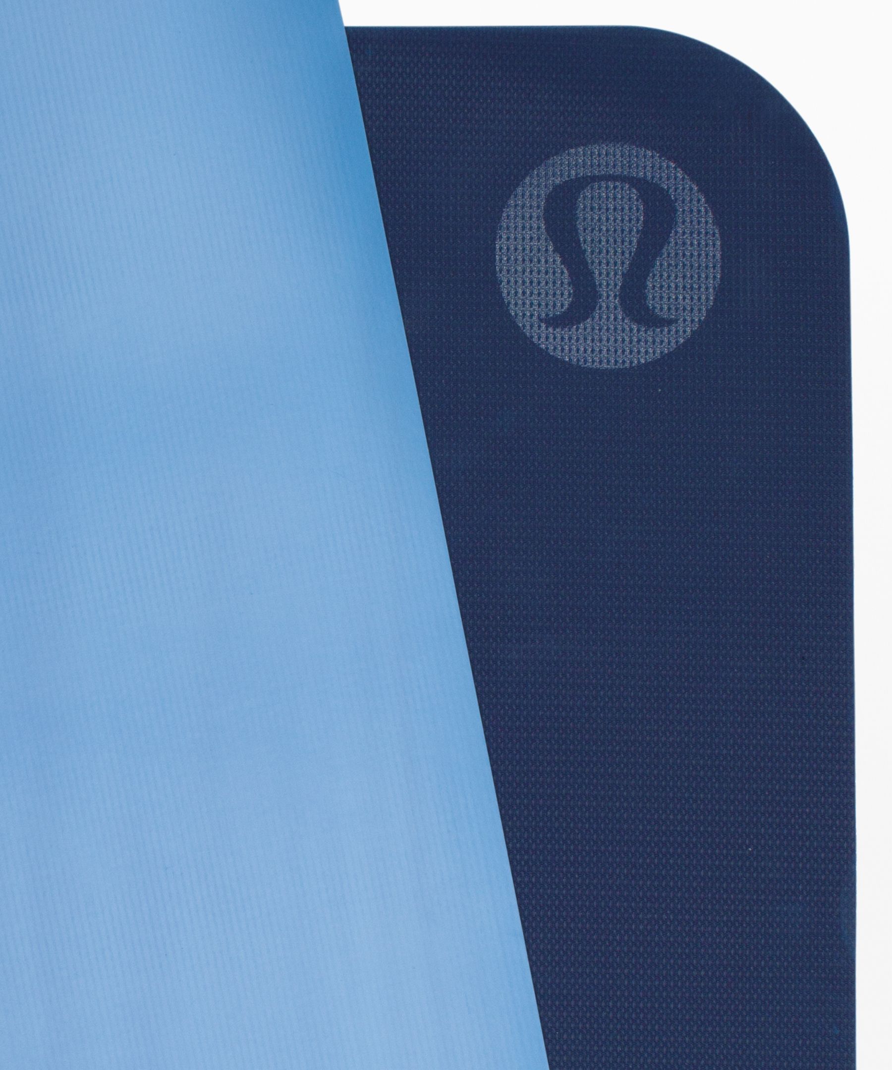 Lululemon The Reversible Mat 5mm - Slate Blue / White / White