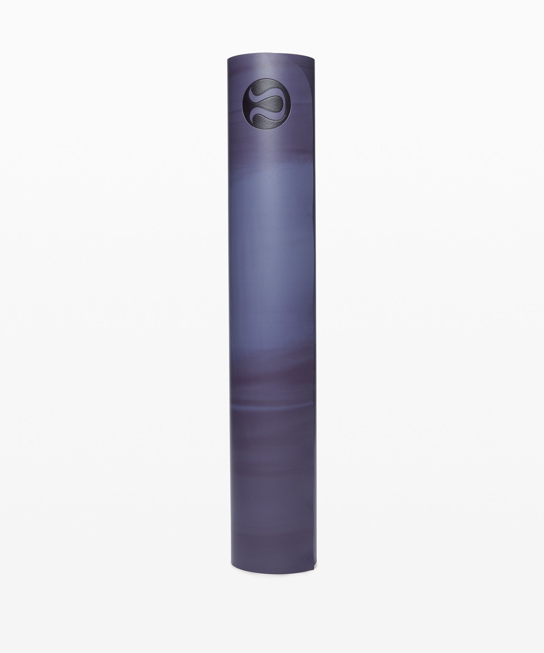 Lululemon The Reversible Mat 5mm In Midnight Orchid/peri Purple/peri Purple