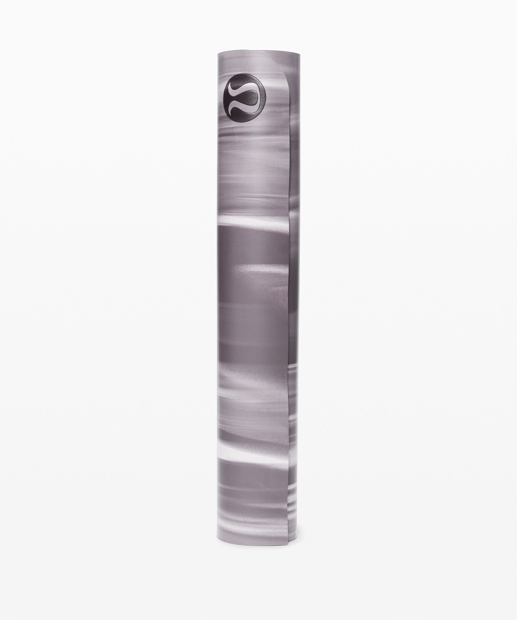 Lululemon The Reversible Mat 5mm In Iced Iris/white/graphite Grey
