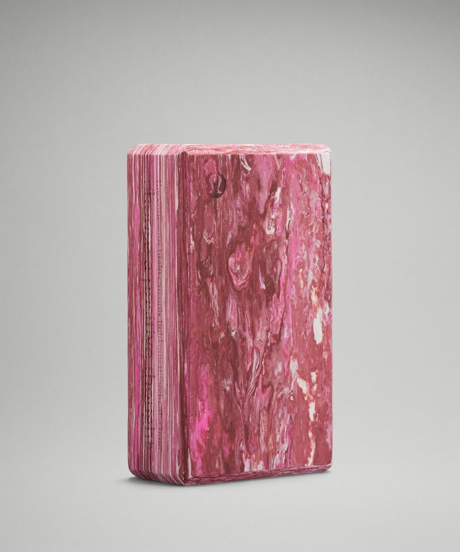 Lift and Lengthen Yoga Block *Marbled