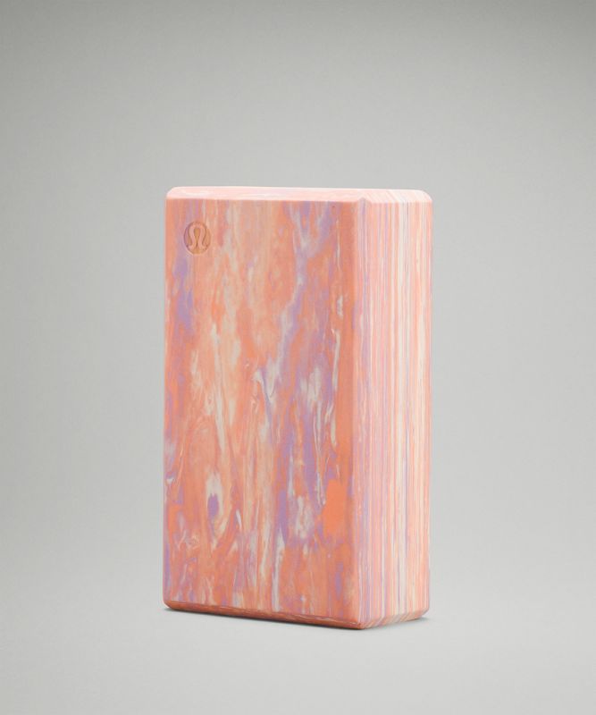 Lift and Lengthen Yoga Block *Marbled