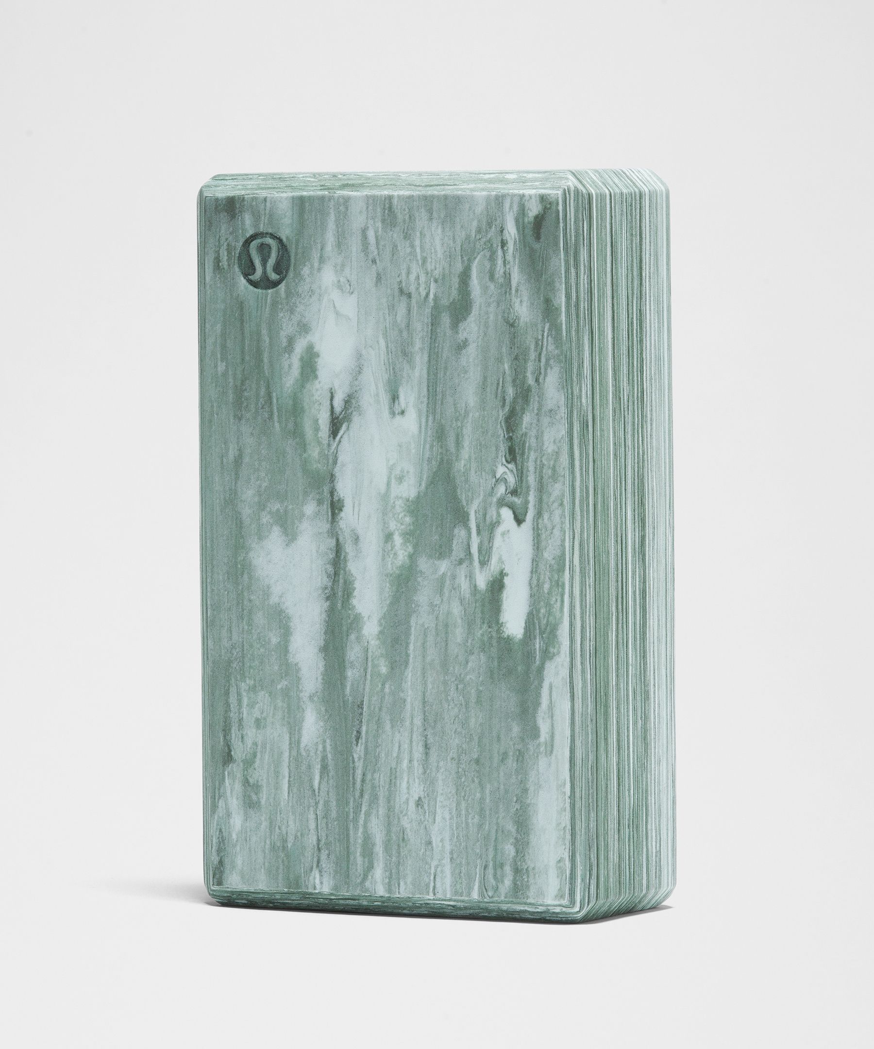 Lift and Lengthen Yoga Block - Crater Blue/Mint Breeze/Dark Forest