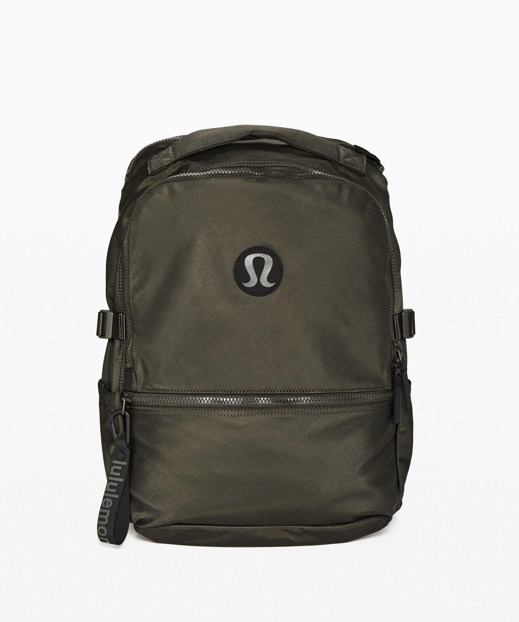 green lululemon backpack