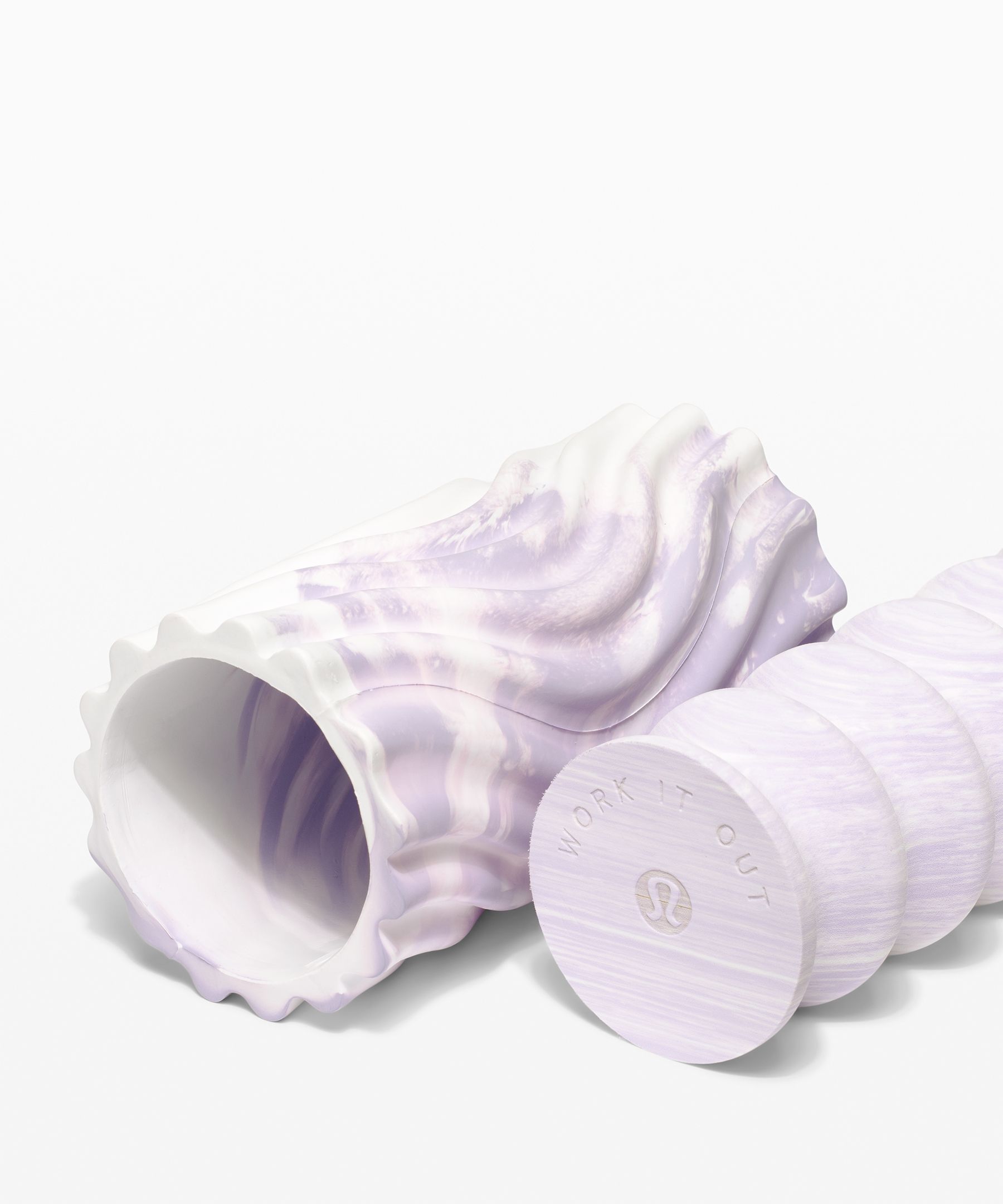 Lululemon Double Roller Mini In Lavender Dew/white | ModeSens