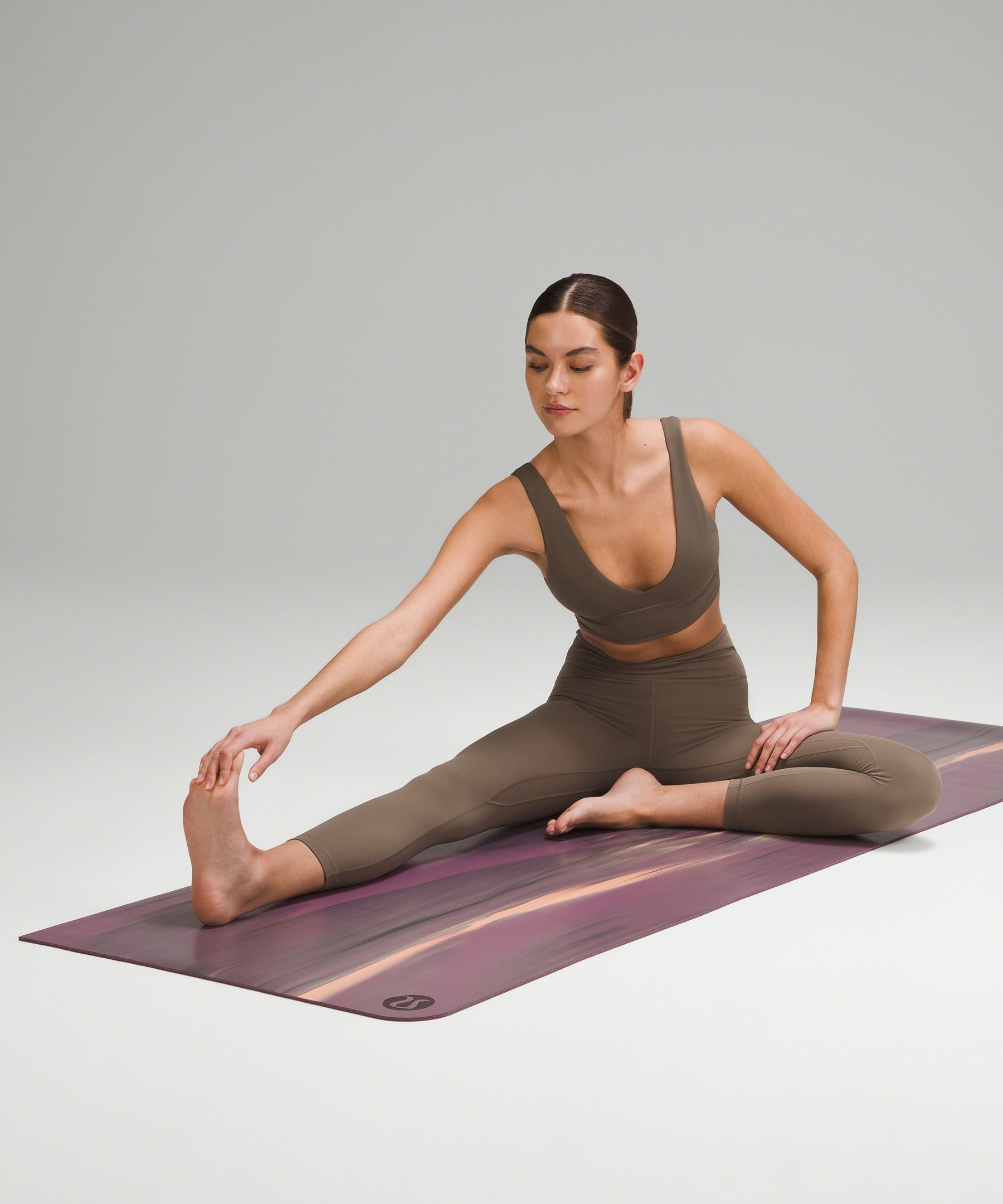 Marble Rubber Yoga Mat - FLOW FITTED