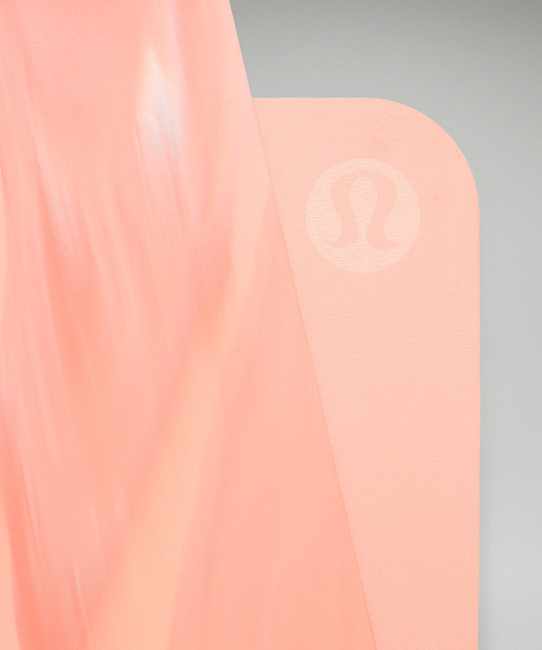 Pink The Mat 5mm marble-print yoga mat, lululemon