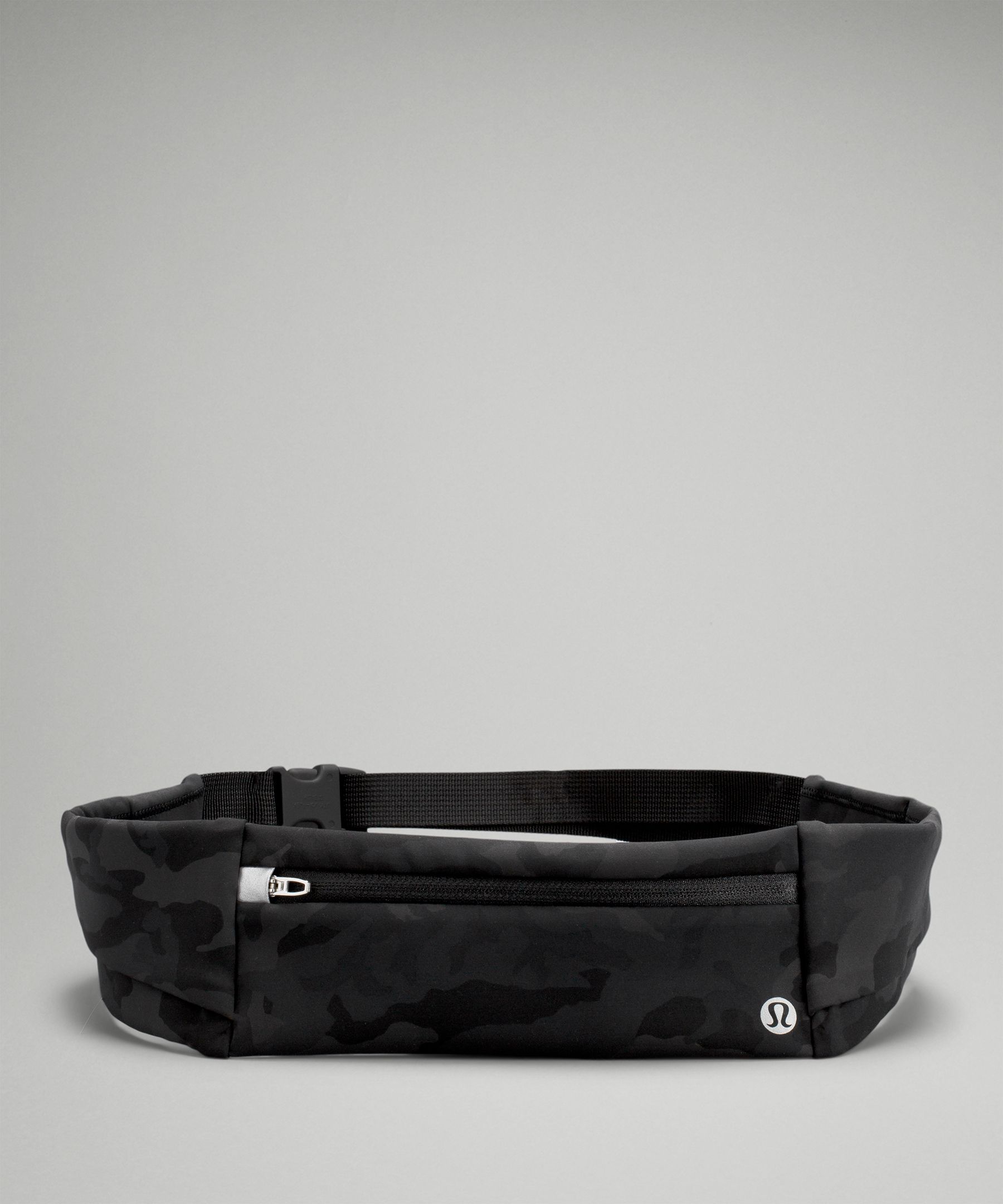 Lululemon Fast And Free Running Belt In Incognito Camo Grey