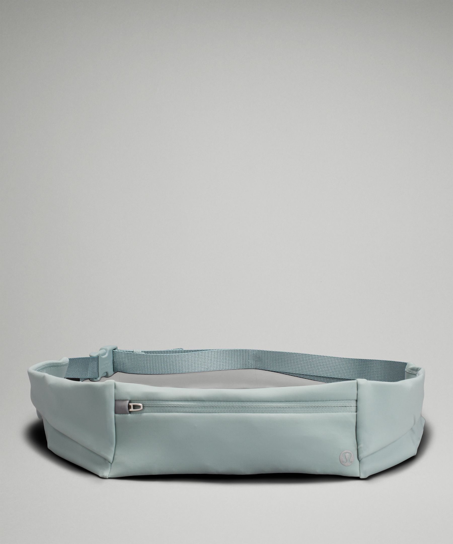 Lululemon Fast And Free Running Belt In Silver Blue