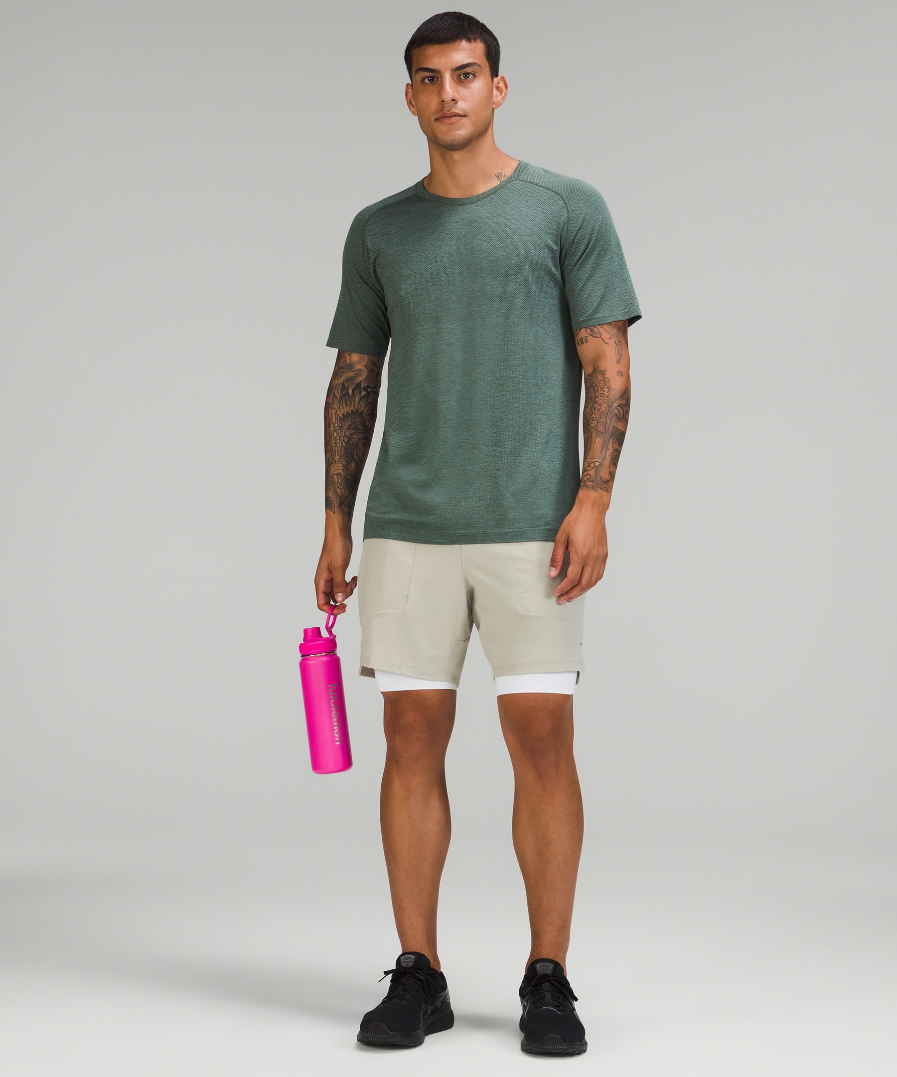 Shop Lululemon Back To Life Sport Bottle 24oz In Sonic Pink