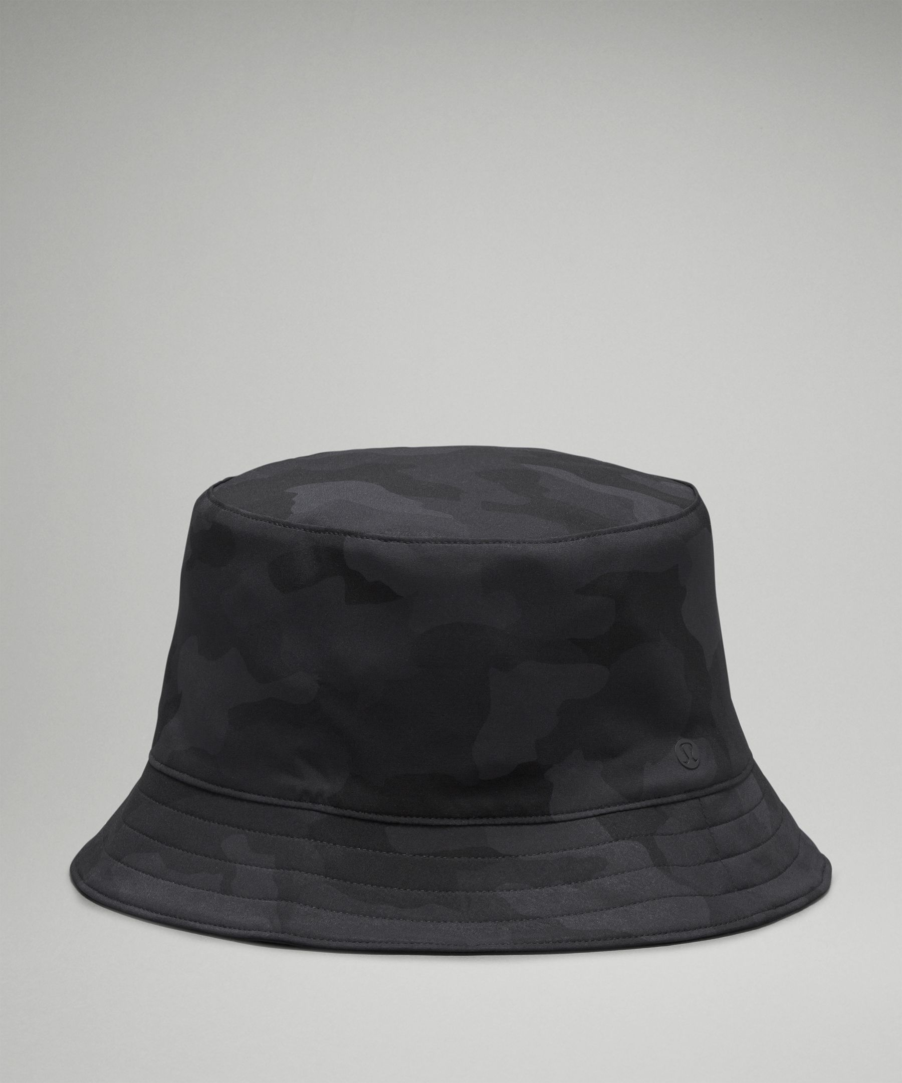 Lululemon Both Ways Reversible Bucket Hat In Heritage 365 Camo Deep Coal /black