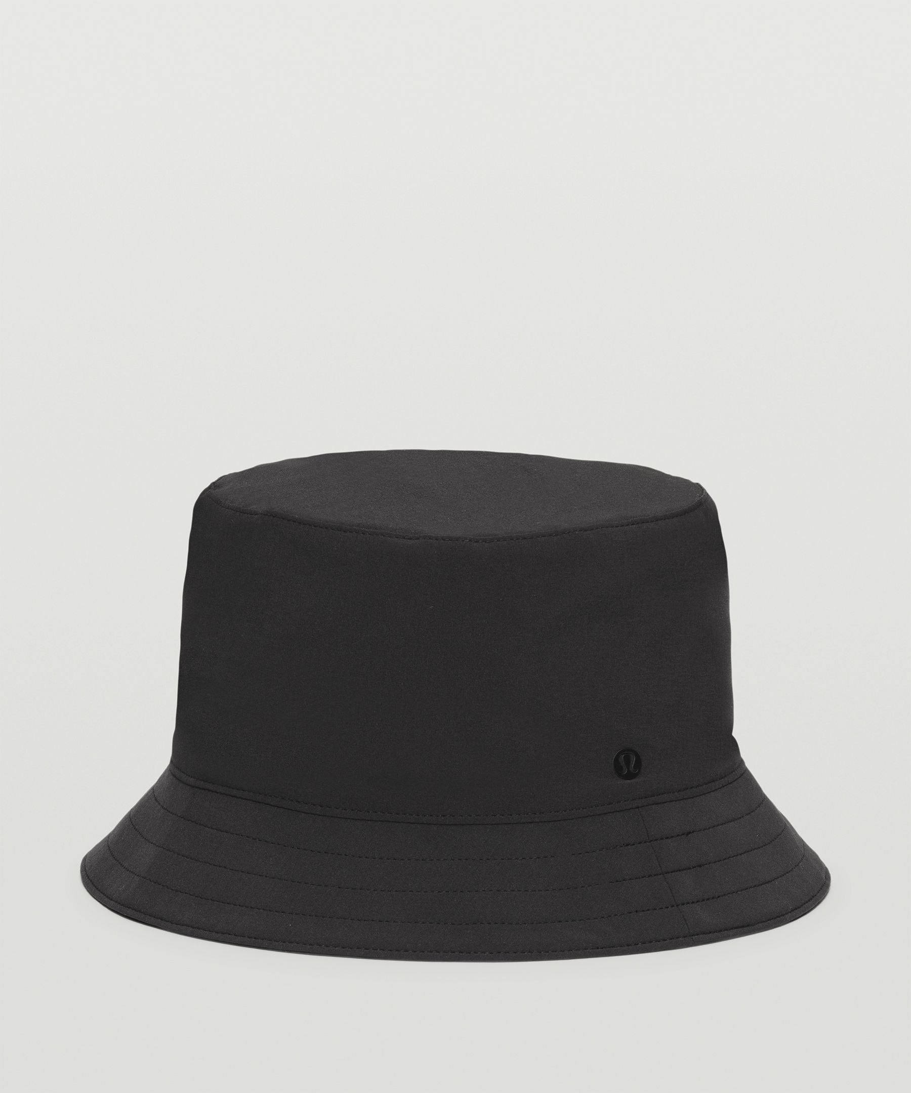Lululemon Both Ways Reversible Bucket Hat In Black/heritage 365 Camo Deep Coal