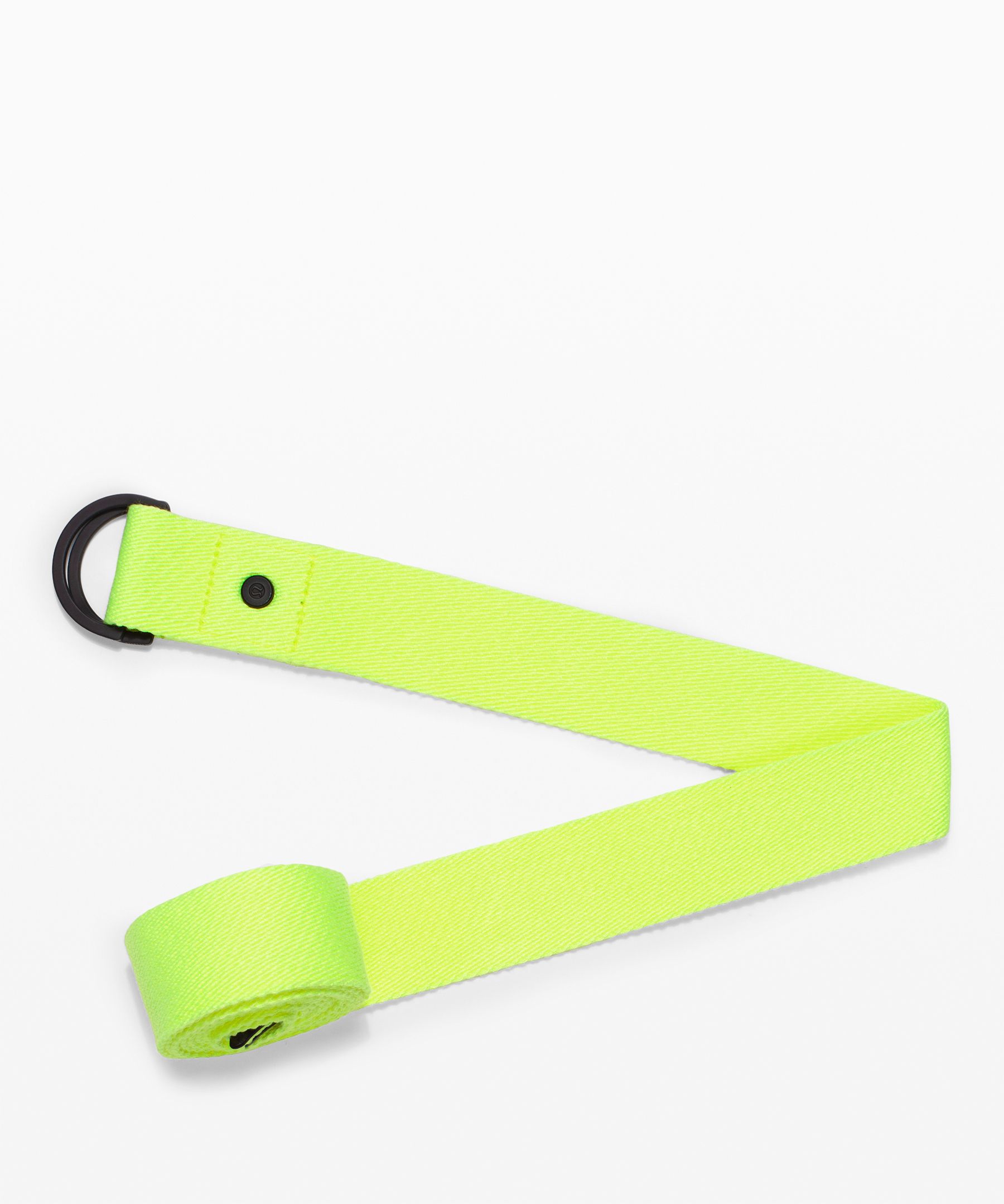 Lululemon No Limits Stretching Strap In Yellow
