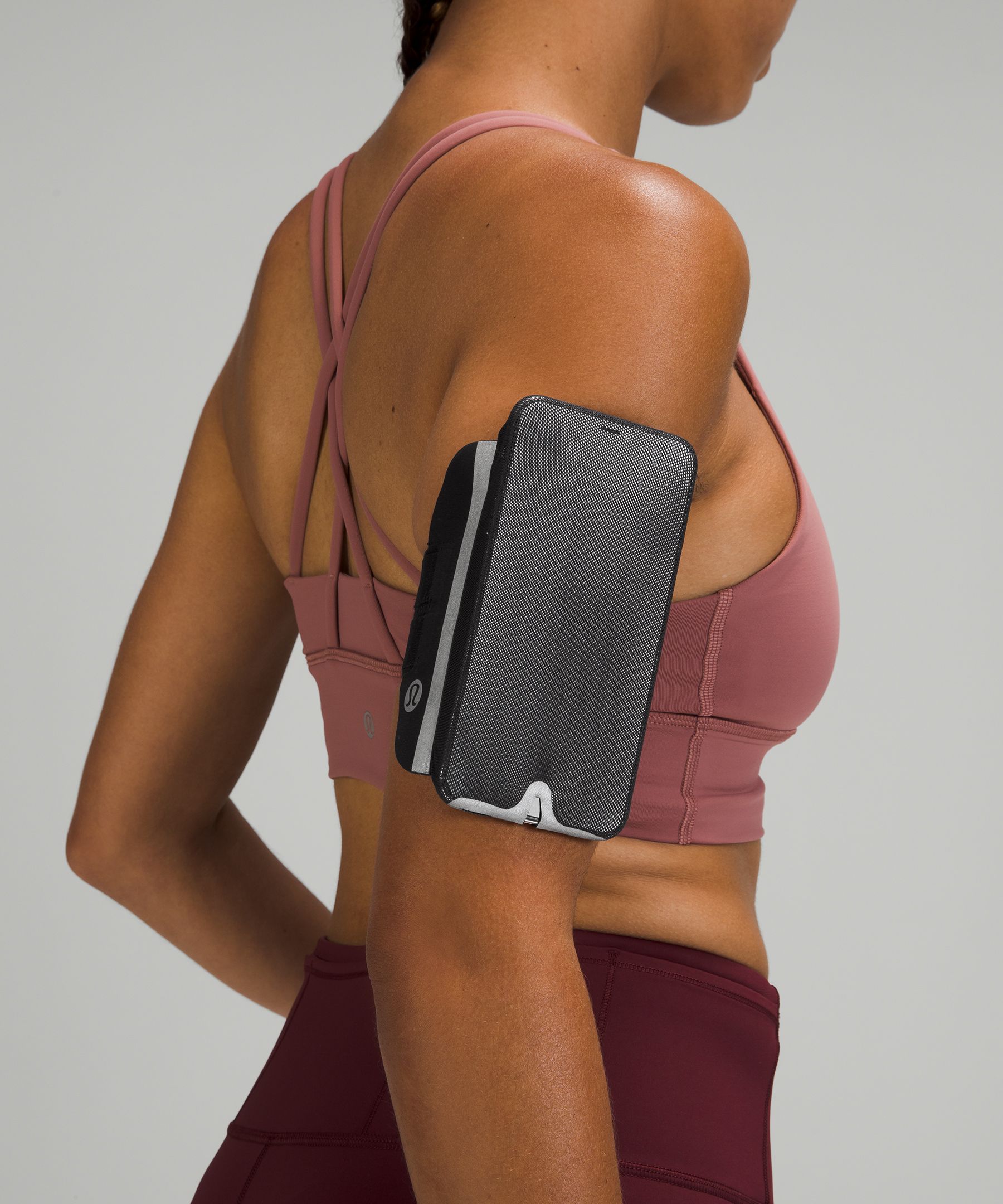 Shop Lululemon Fast And Free Running Armband In Black