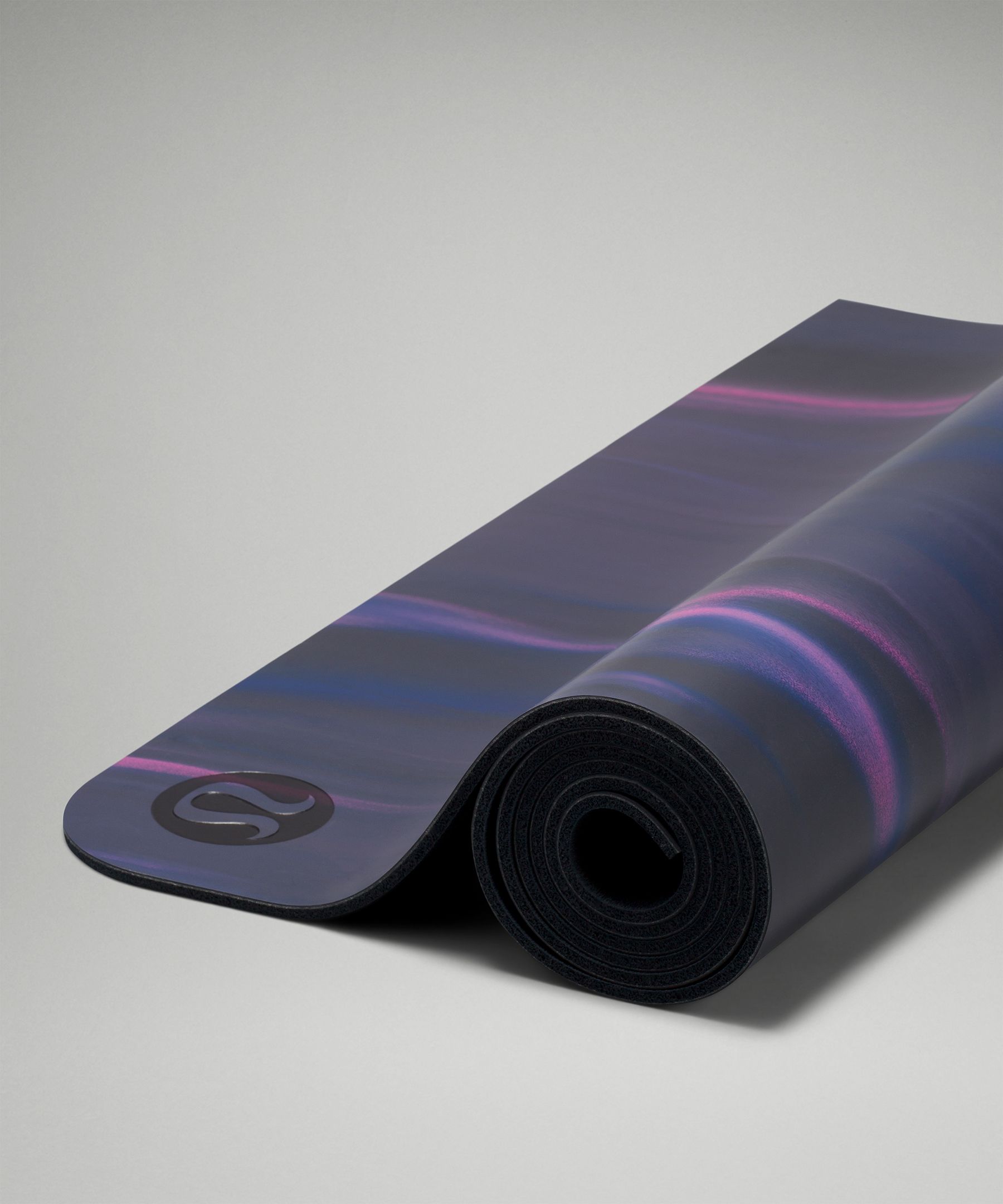 Lululemon Yoga Mats Canada Online Free Shipping - True Navy / Sonic Pink  The Reversible Mat 5mm Wordmark Accessories