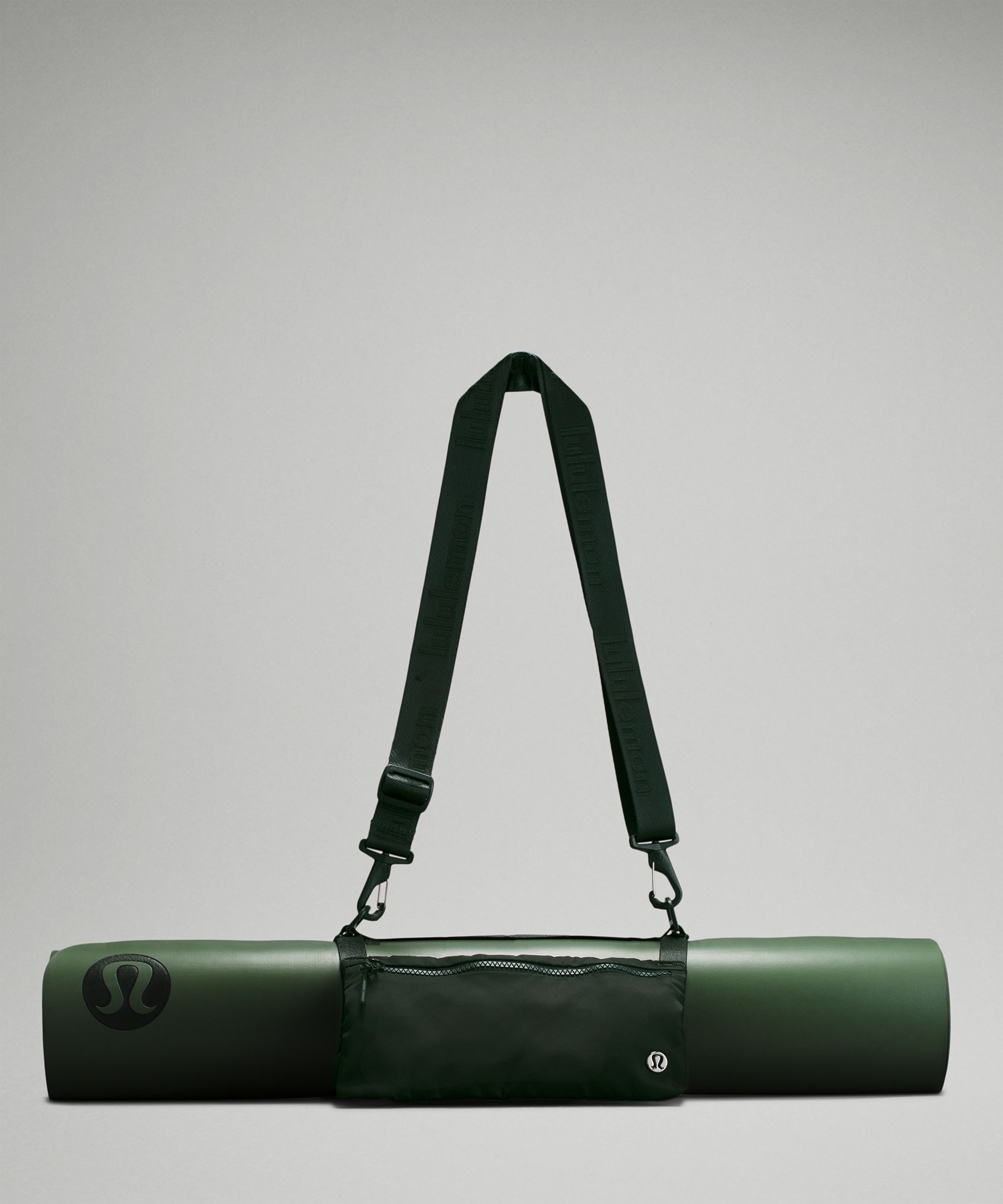 Lululemon Stow And Flow Mat Strap In Green