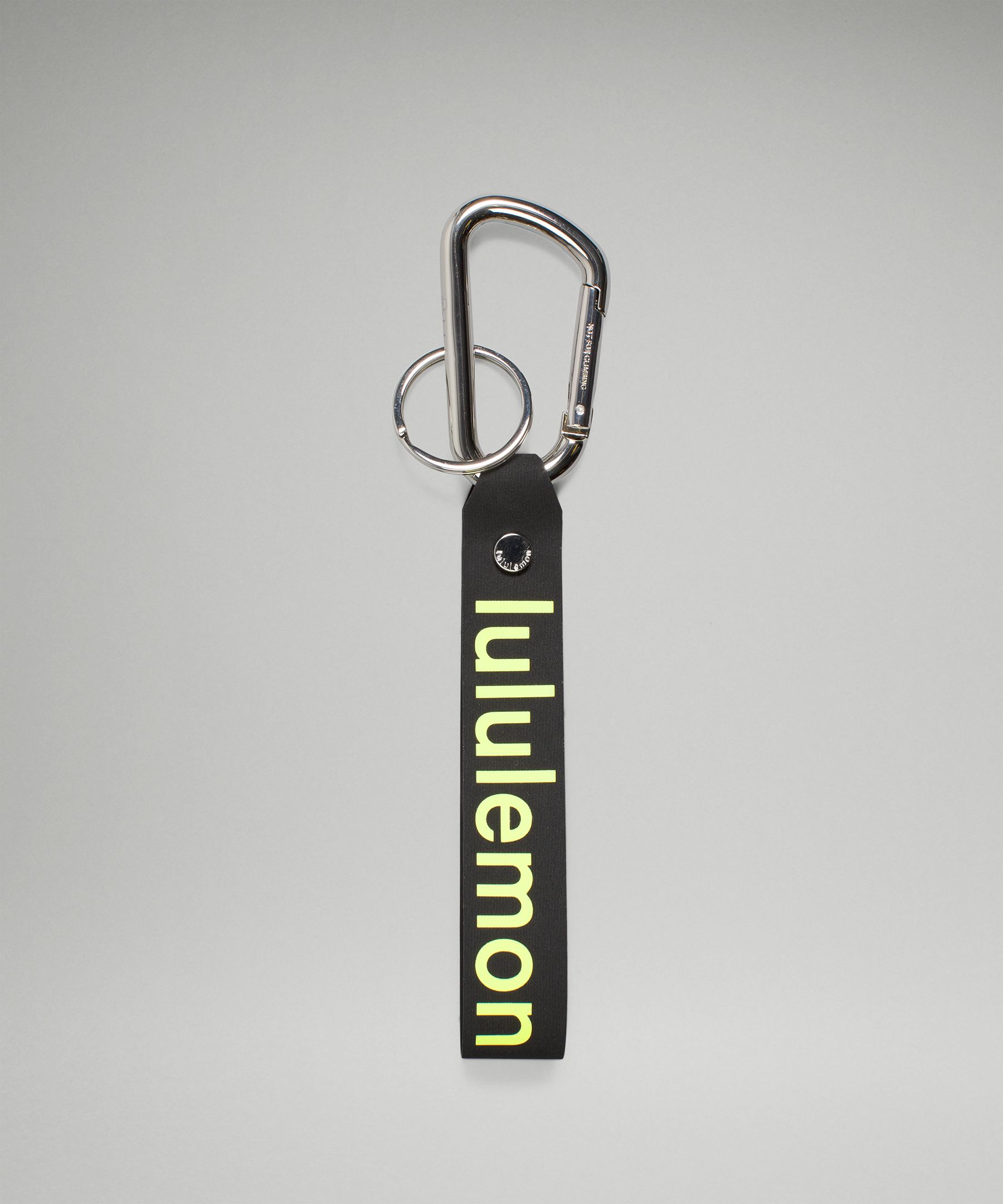 Lululemon All Hours Keychain In Black/electric Lemon ModeSens