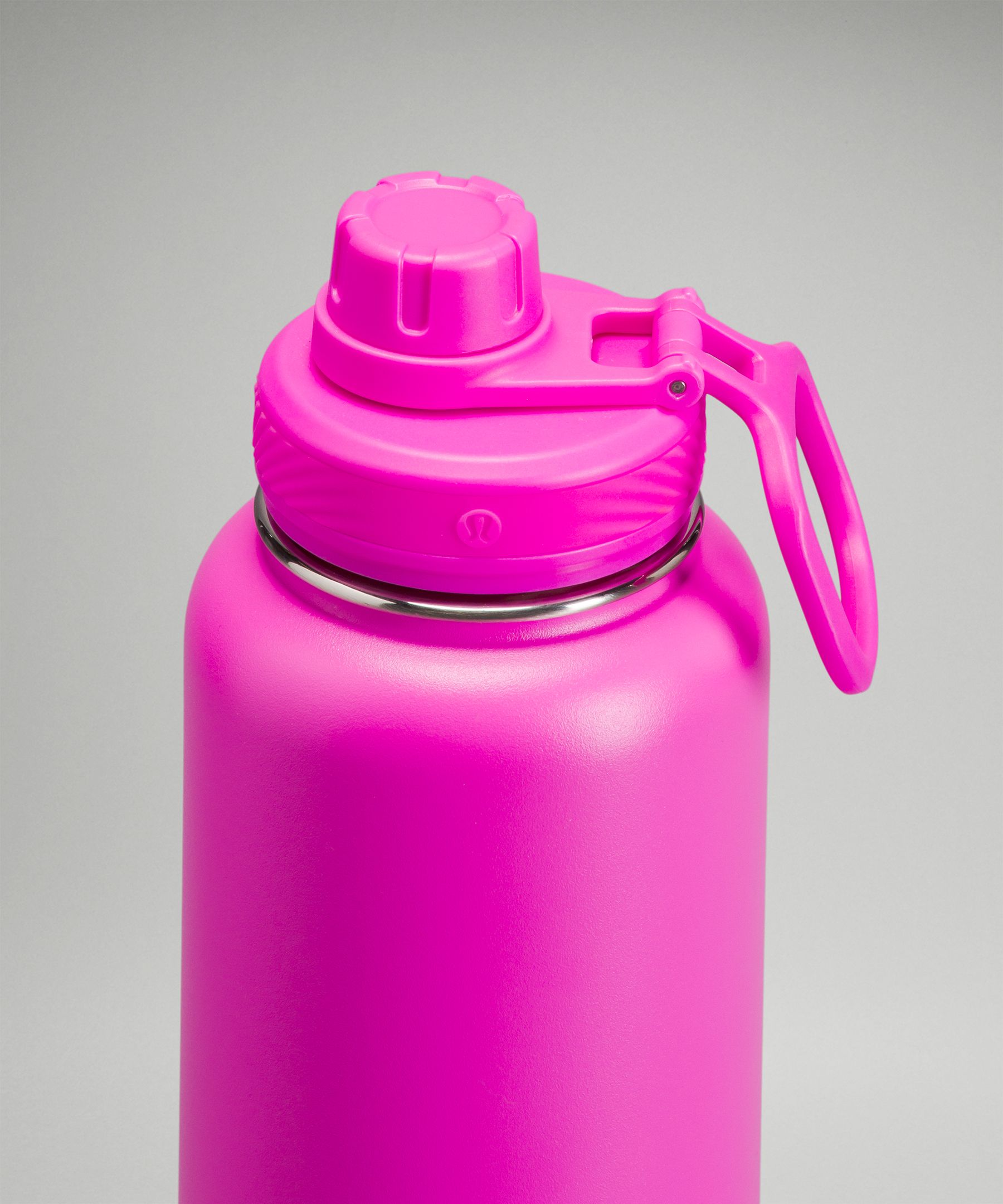 710ml Lulu Insulated Water Cup Sports Bottle Water Bottles Stainless Steel  Pure Titanium Vacuum Portable Leakproof