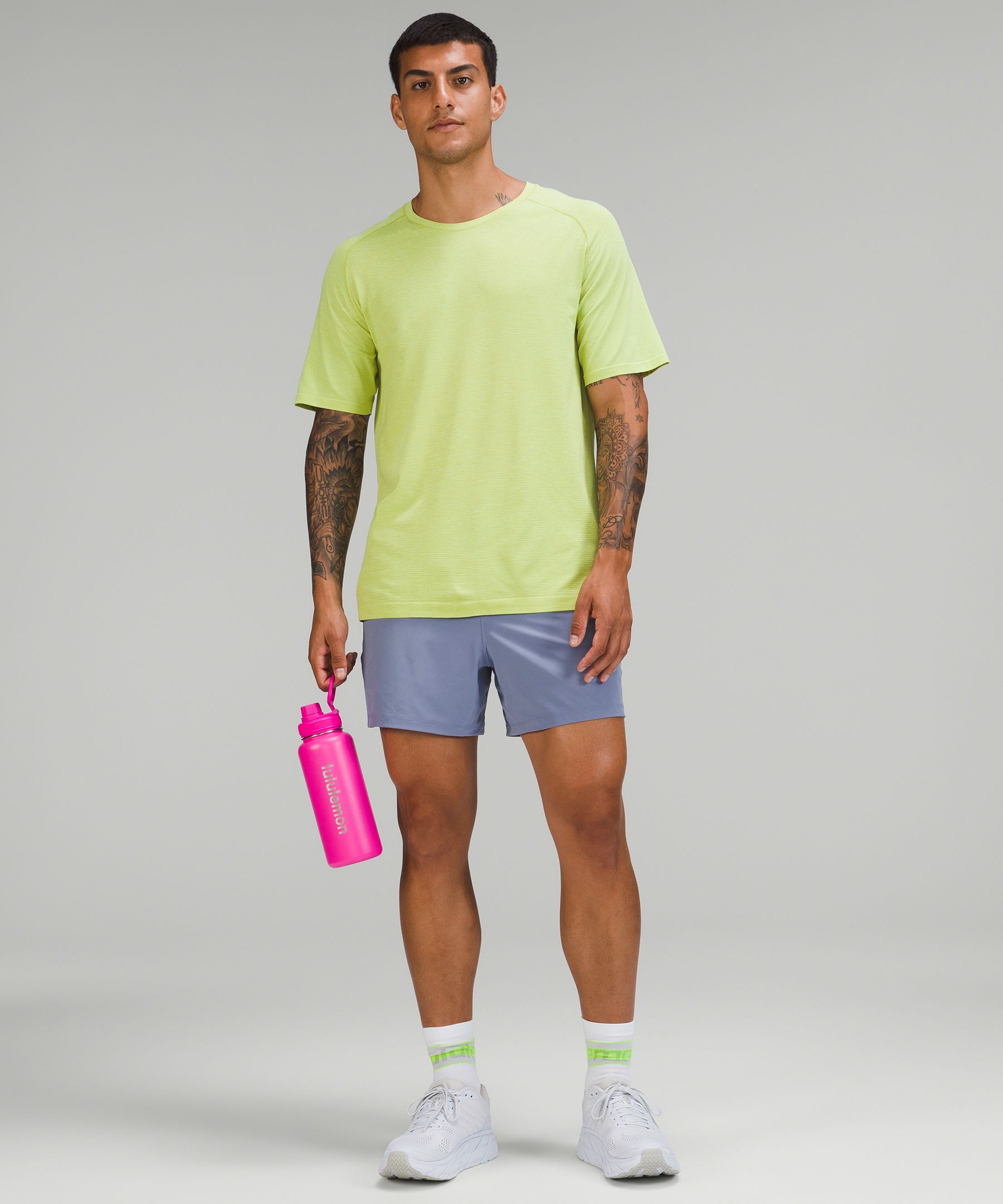 Lululemon Training Back to Life Sport Bottle 32oz - Pink/Neon