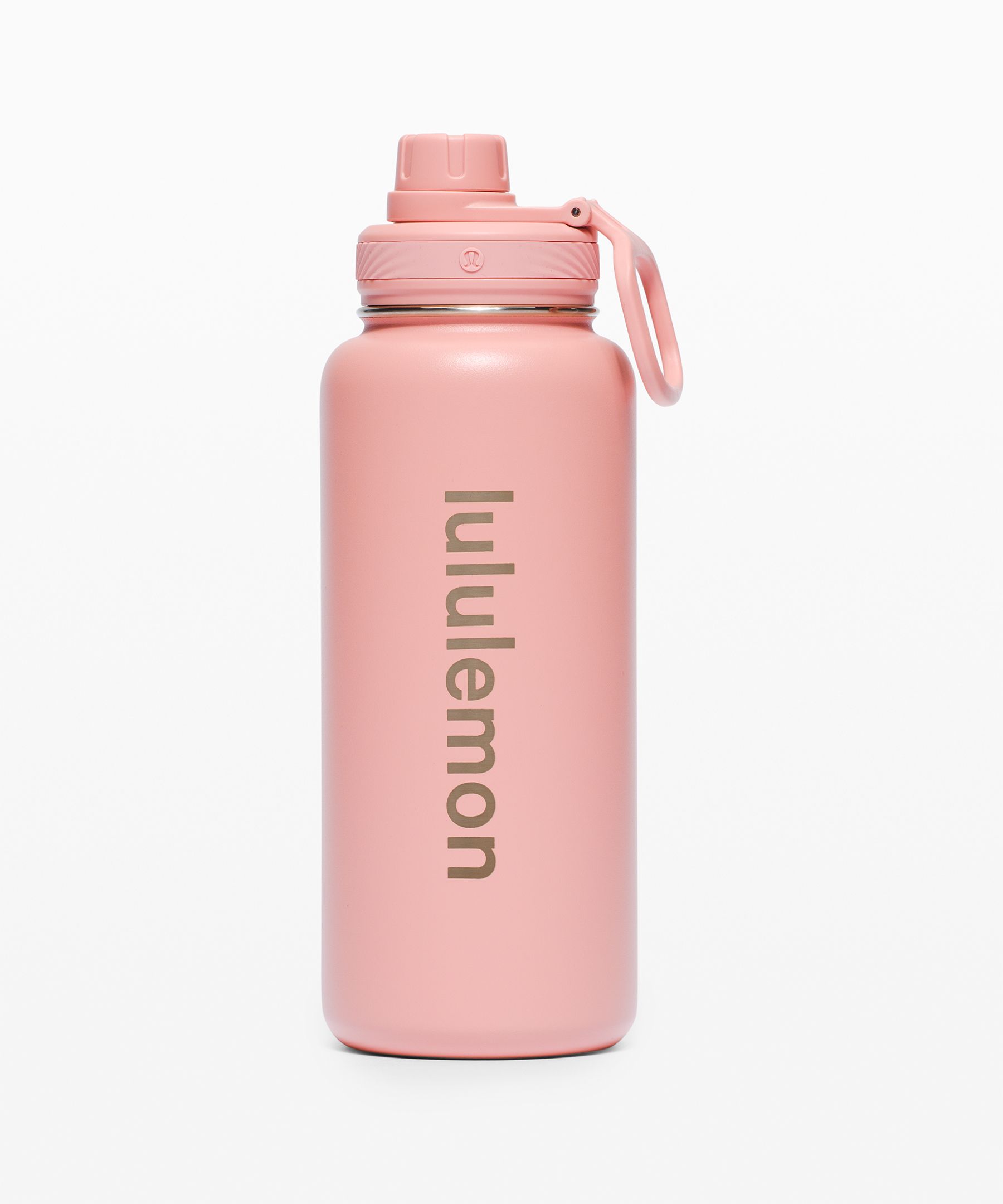 Lululemon Back To Life Insulated Sport Water Bottle 32oz White Brand New  Dent