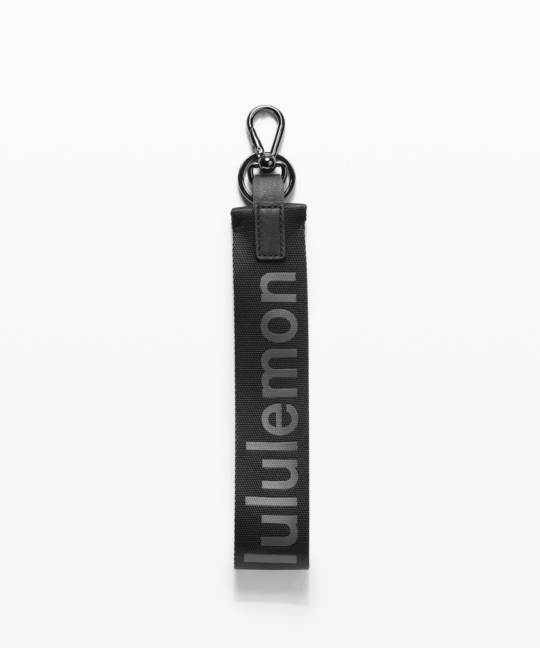 Lululemon Never Lost Keychain In Black/super Dark