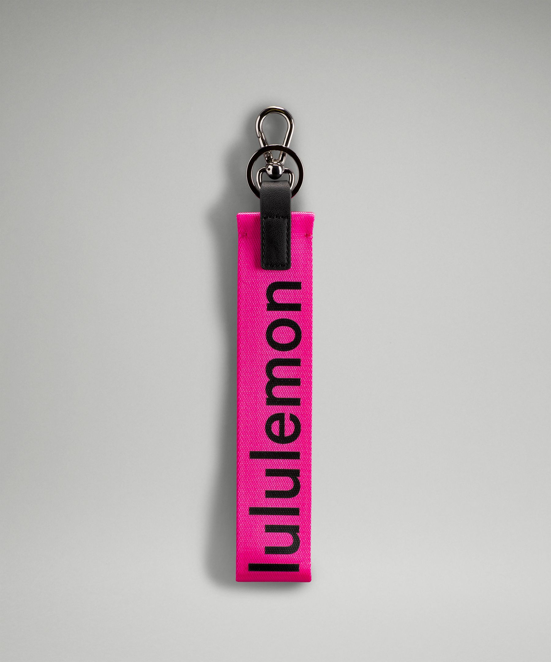 Lululemon Never Lost Key Chain - Black / Super Dark - lulu fanatics