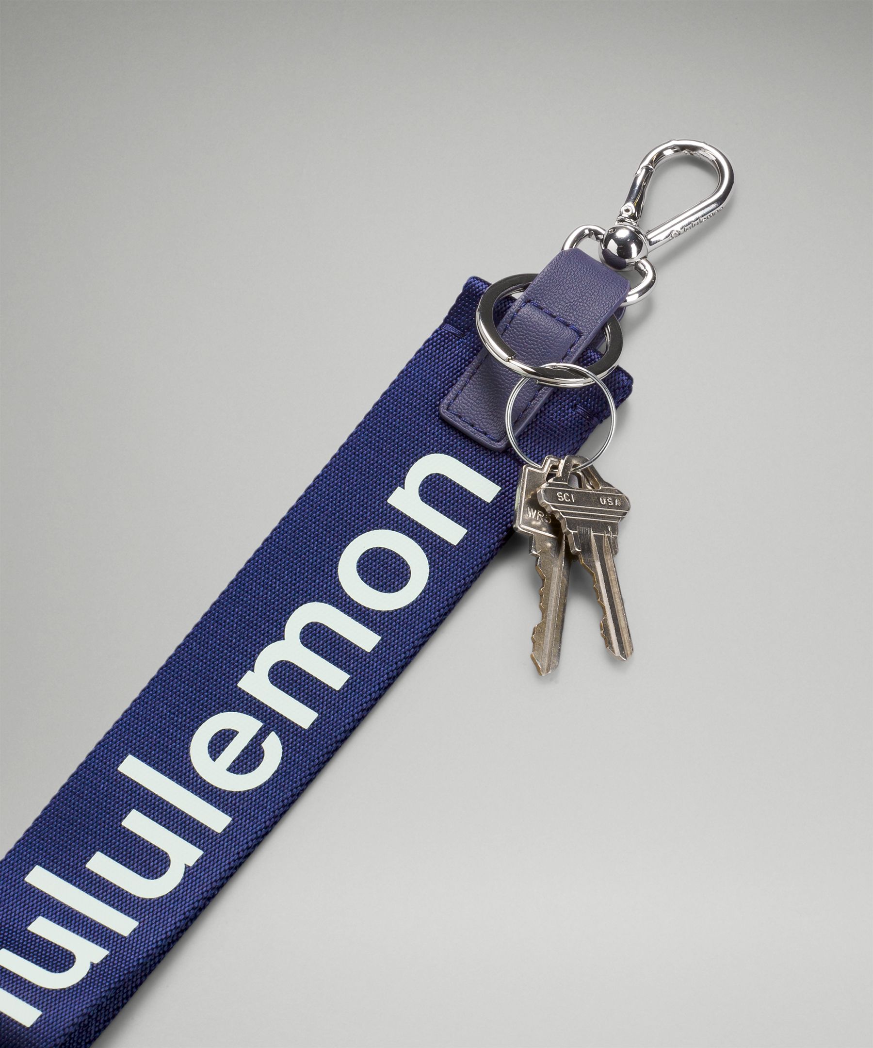 lululemon keychain lanyard