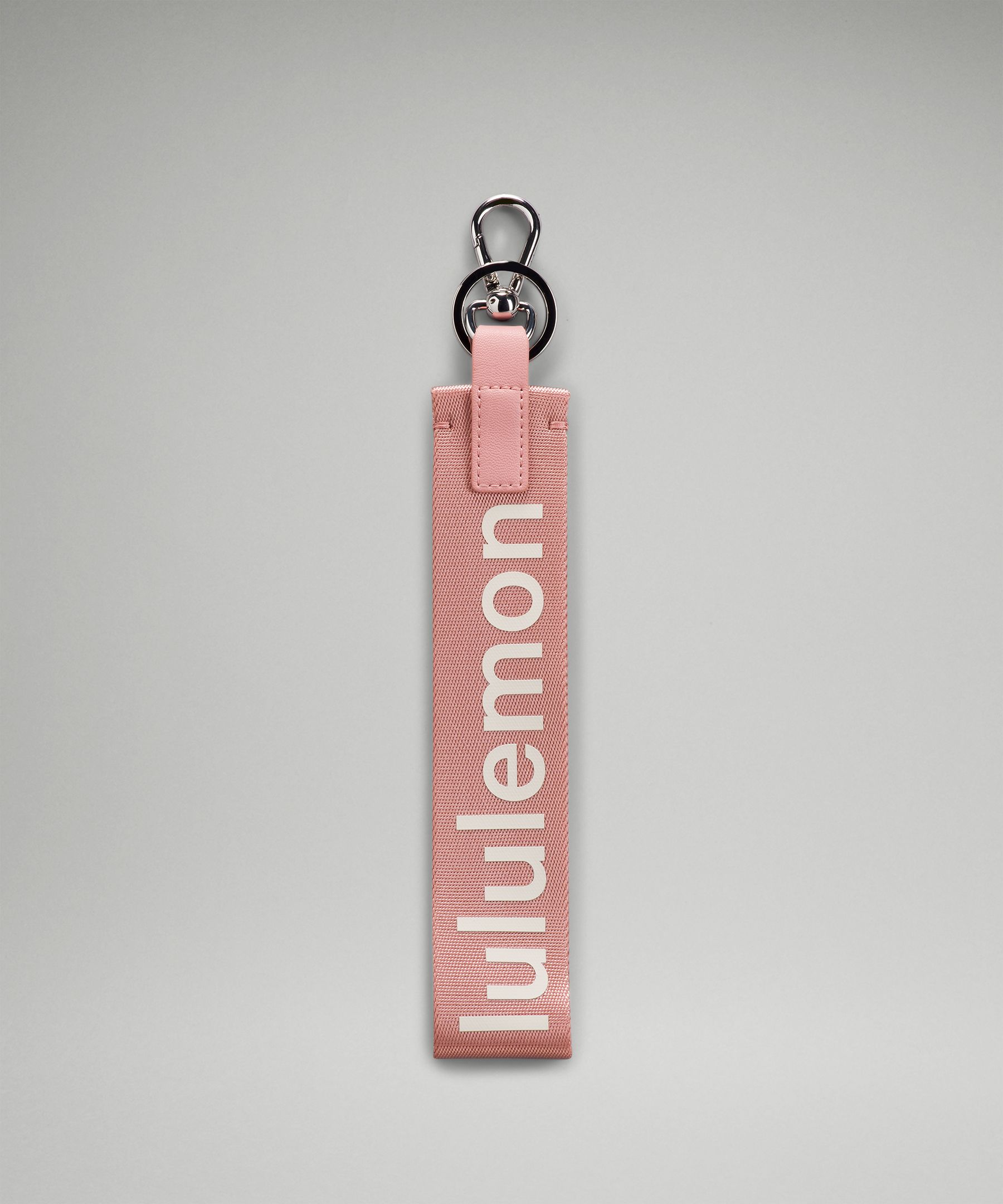 Lululemon Never Lost Keychain In Pink Pastel/white Opal