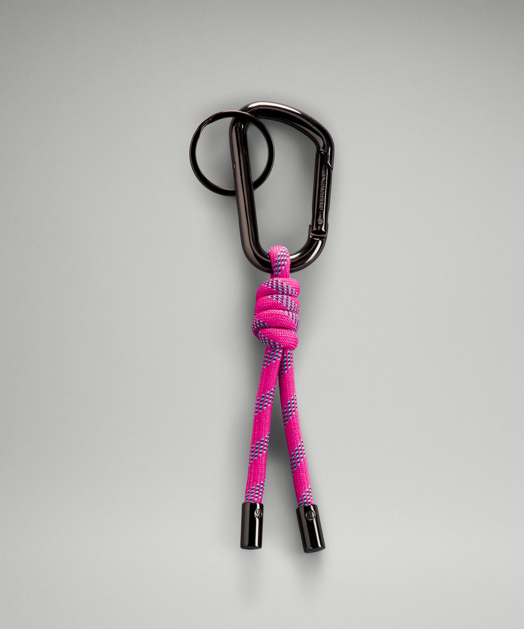Lululemon You Hold The Keychain In Sonic Pink/electric Turquoise/black Reflective