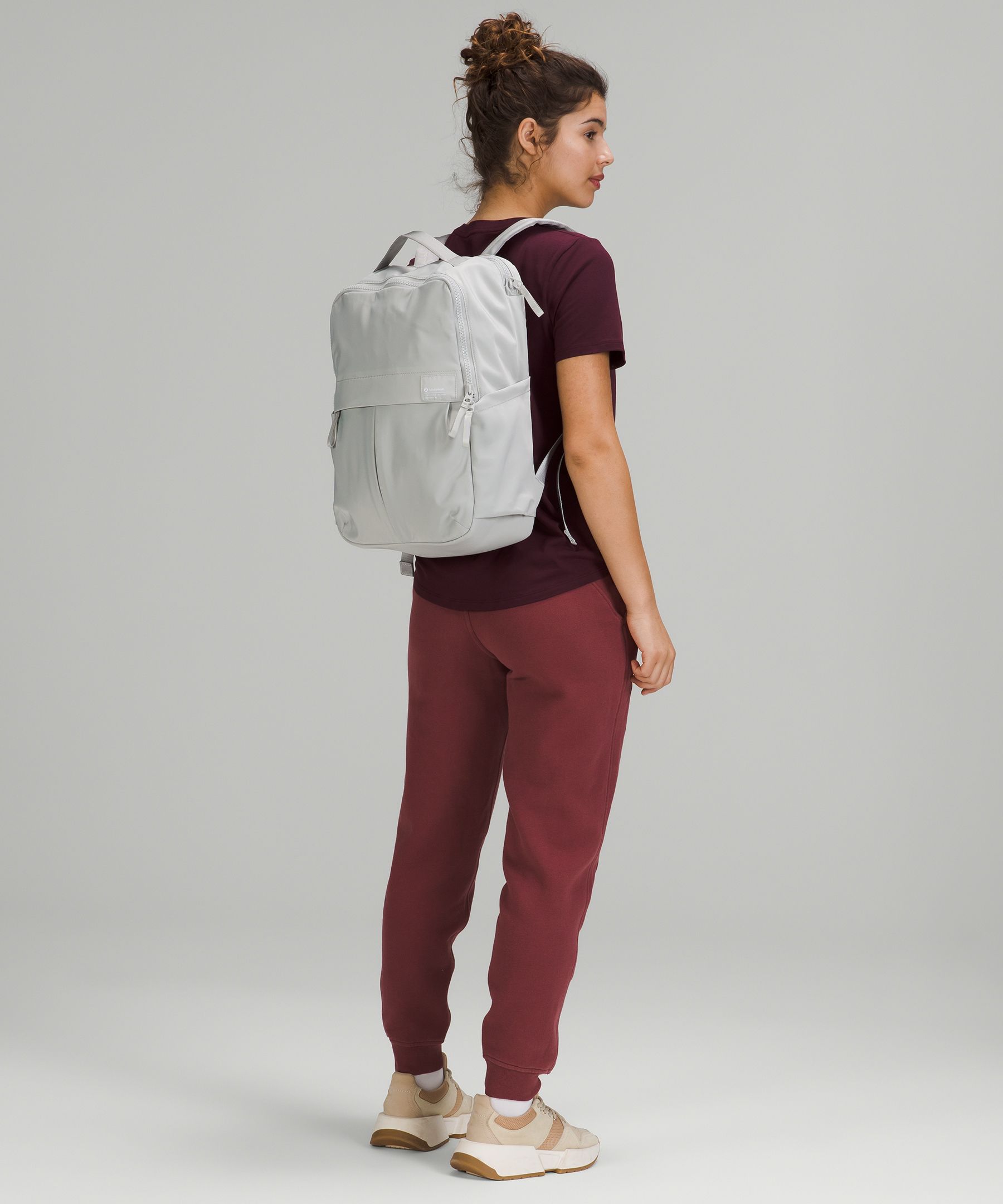 Grey lululemon backpack best sale