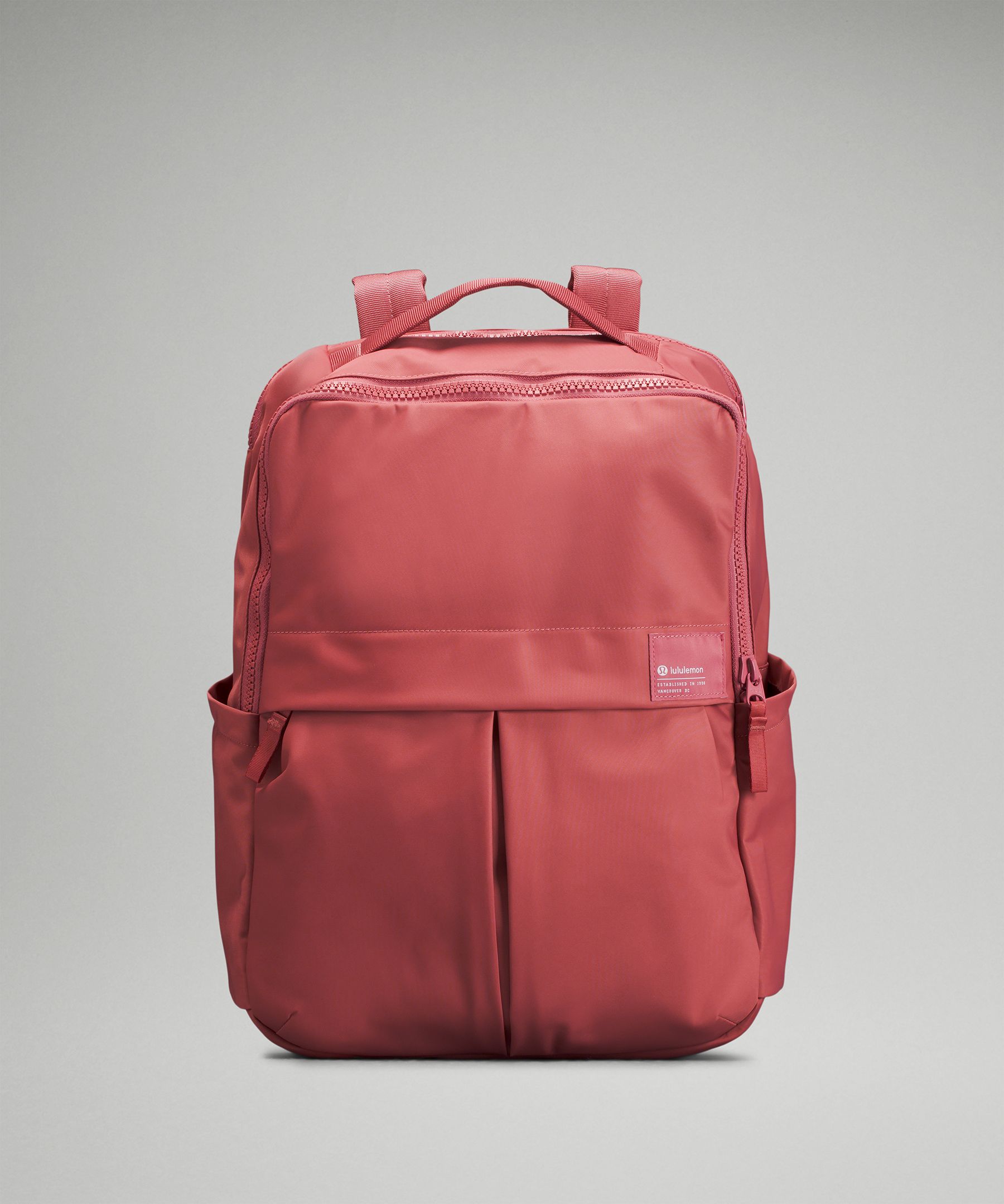 Pink lululemon online backpack