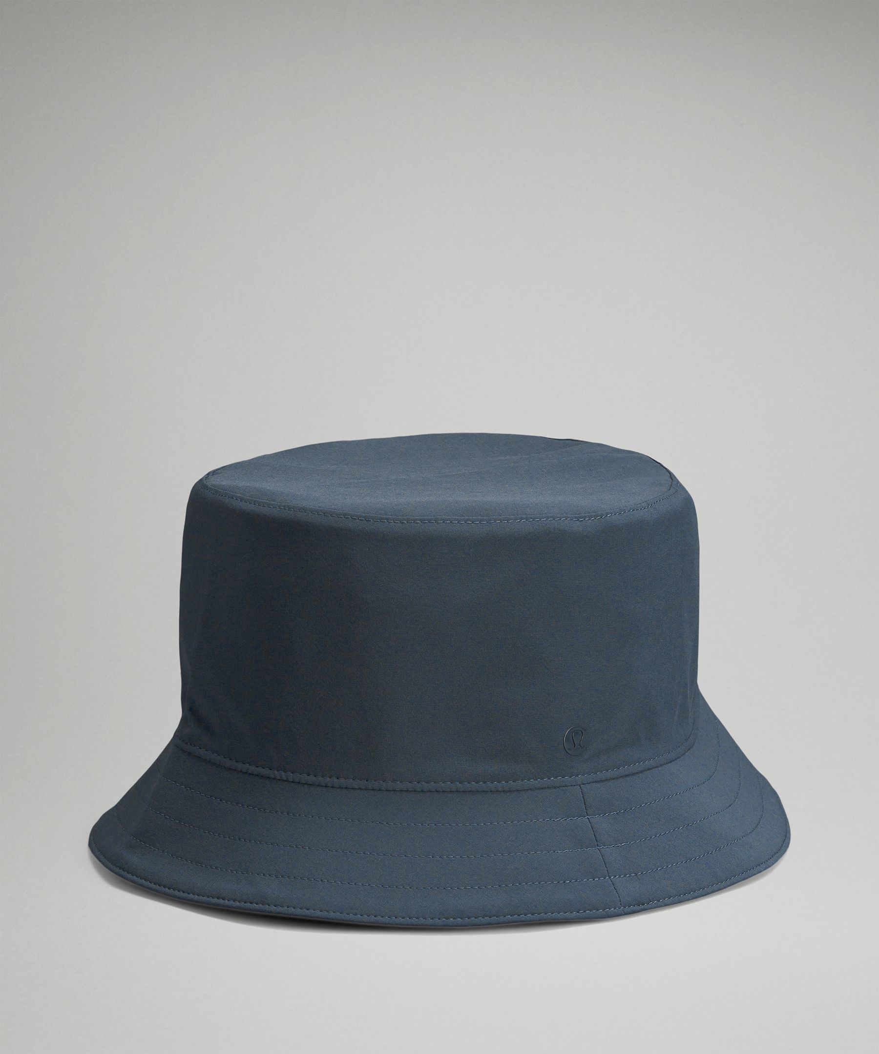Lululemon Both Ways Reversible Bucket Hat In Iron Blue/gravel Dust Iron Blue