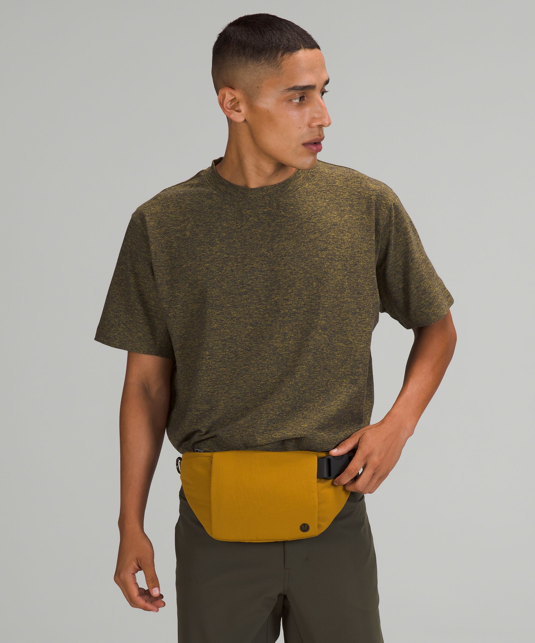 MULTI-POCKET BELT BAG - Brown