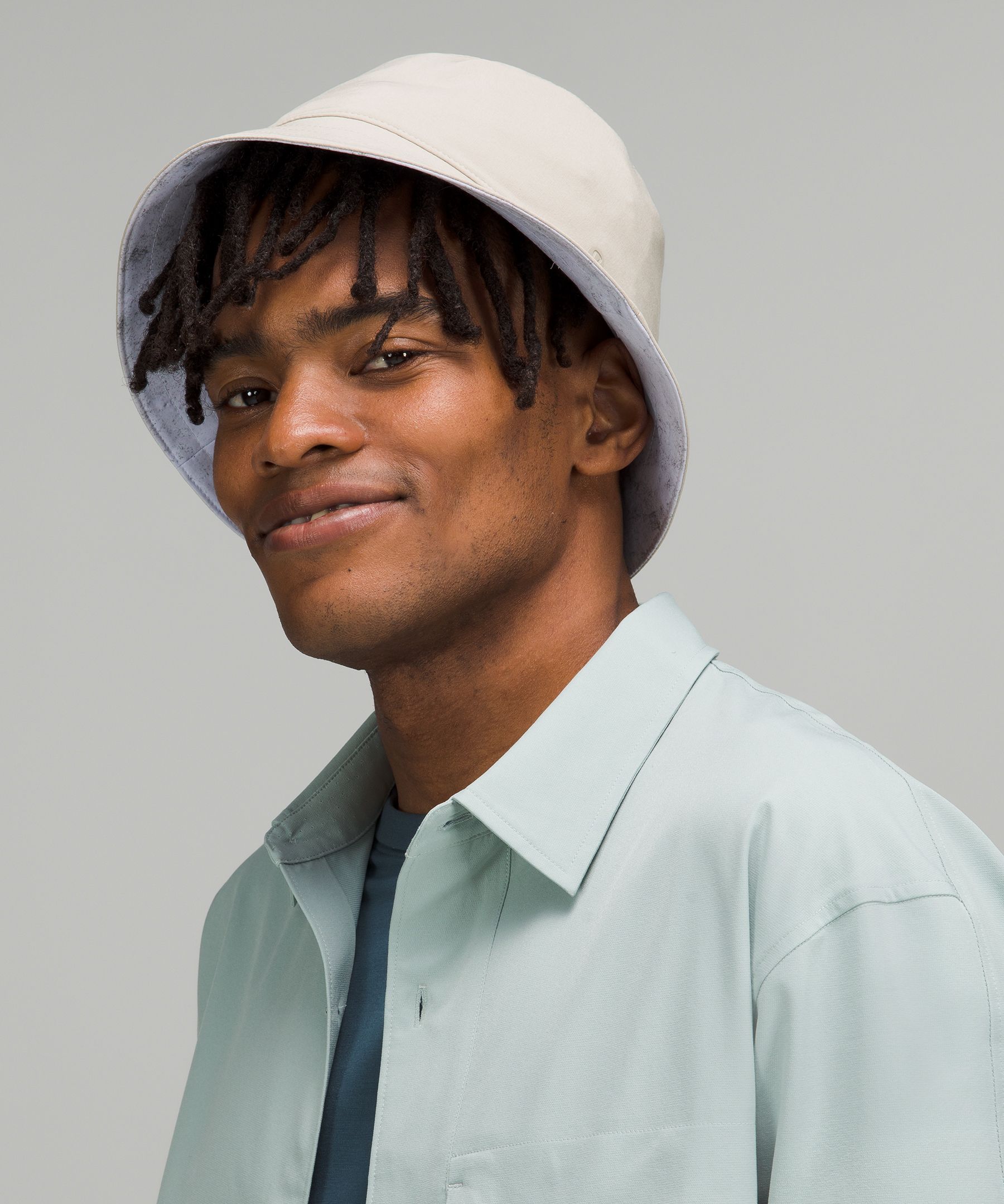 ナイロン　リバーシブル　バケットハット ナイロン リバーシブル バケットハット