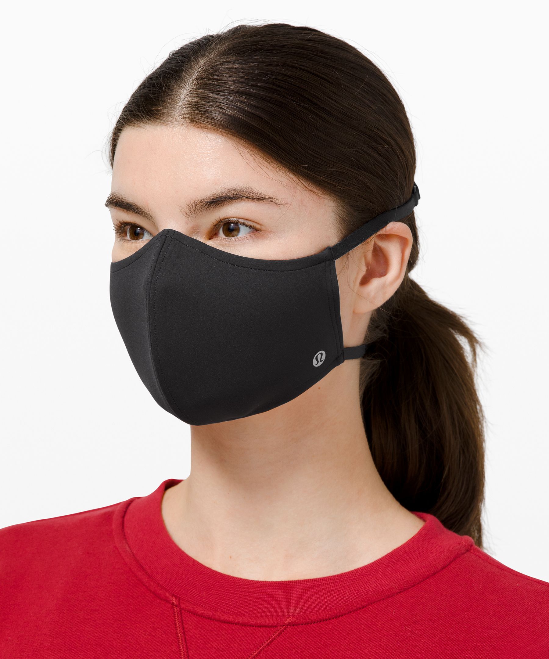 lululemon Double Strap Face Mask 3 Pack *Ultralu, black/black/black