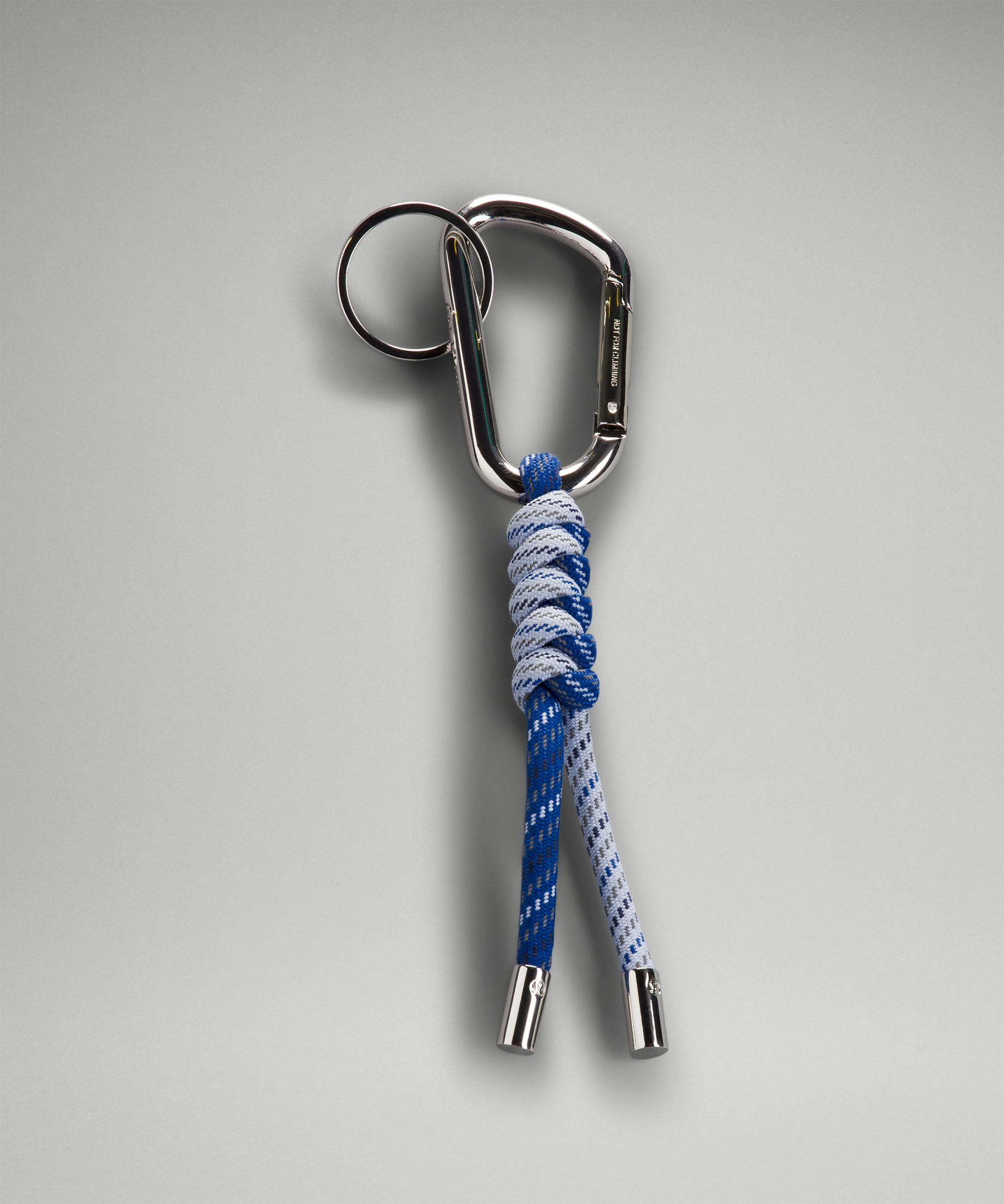 Lululemon You Hold The Keychain 2.0 In Blue Linen/symphony Blue/silver Reflective