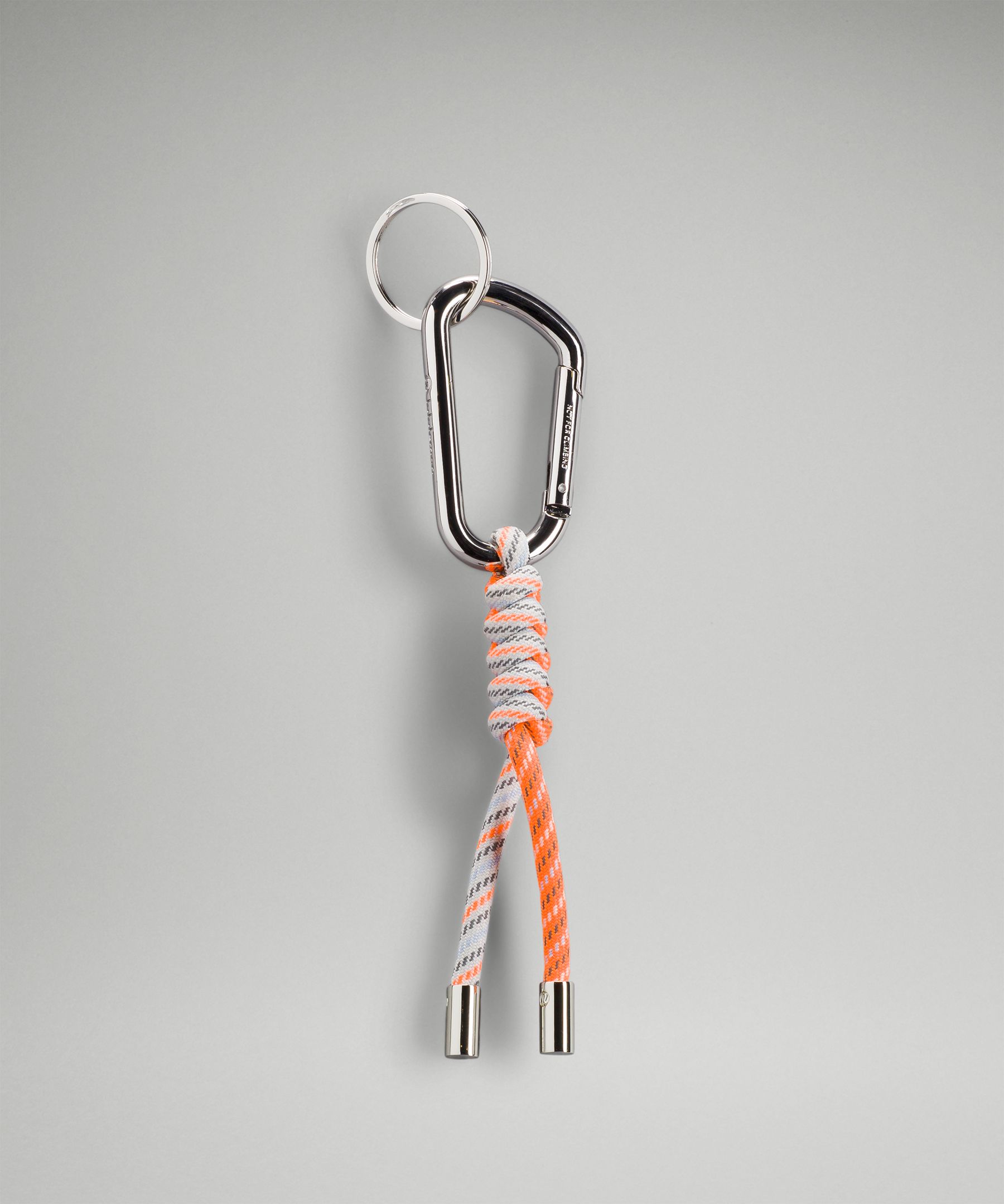 Lululemon You Hold The Keychain 2.0 In Vapor/highlight Orange/silver Reflective