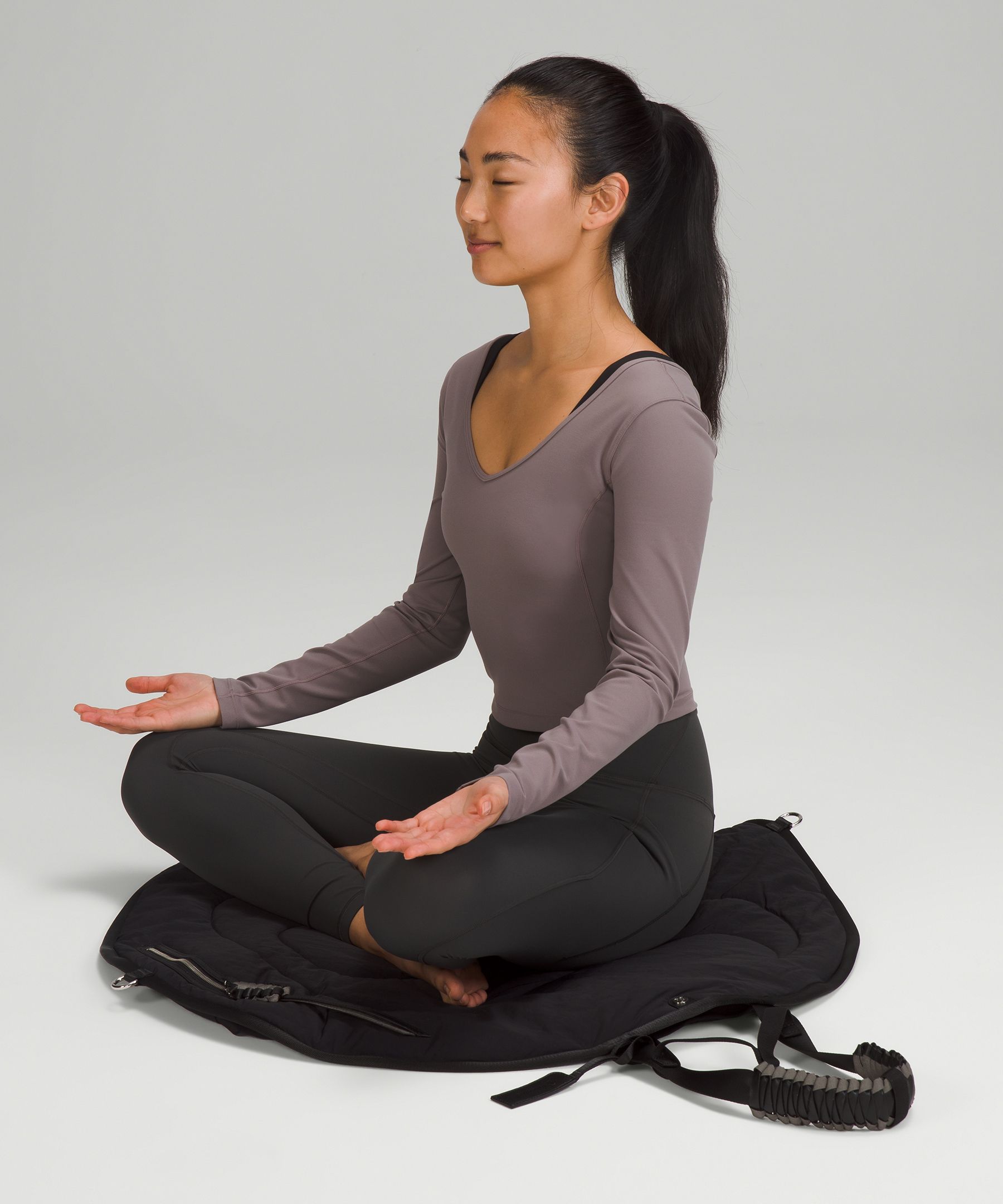 2-in-1 Yoga Mat Bag and Meditation Mat with Mylo™ *Online Only