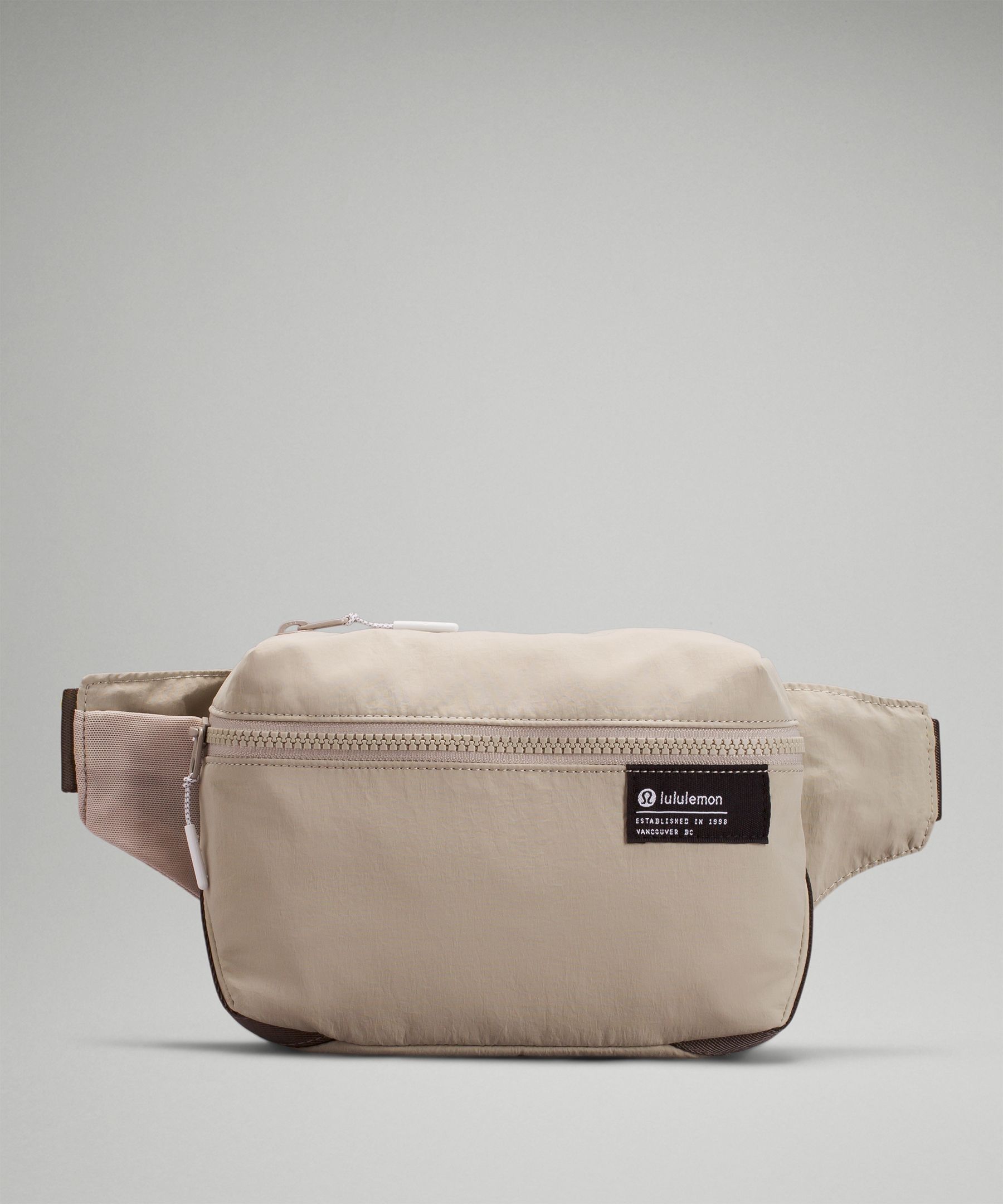 Lululemon Clean Lines Belt Bag In Raw Linen/rover | ModeSens