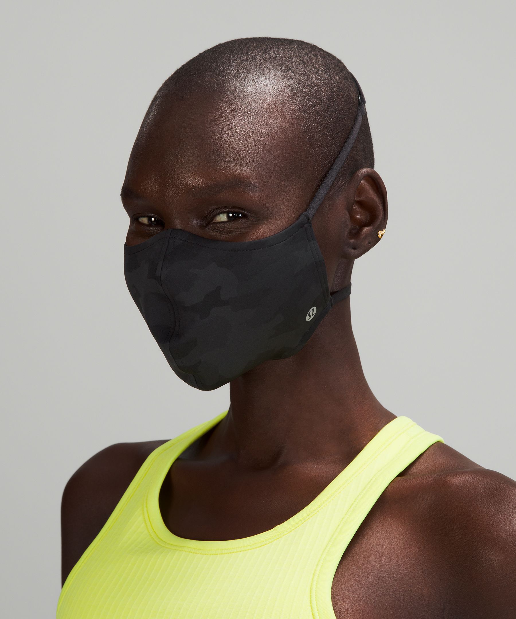 lululemon Double Strap Face Mask 3 Pack *Ultralu, black/black/black