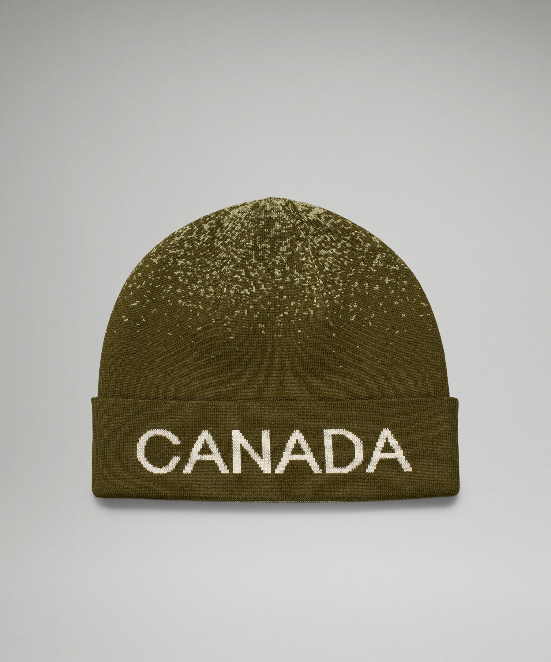 Lululemon Team Canada Wool-blend Reversible Beanie Coc Logo