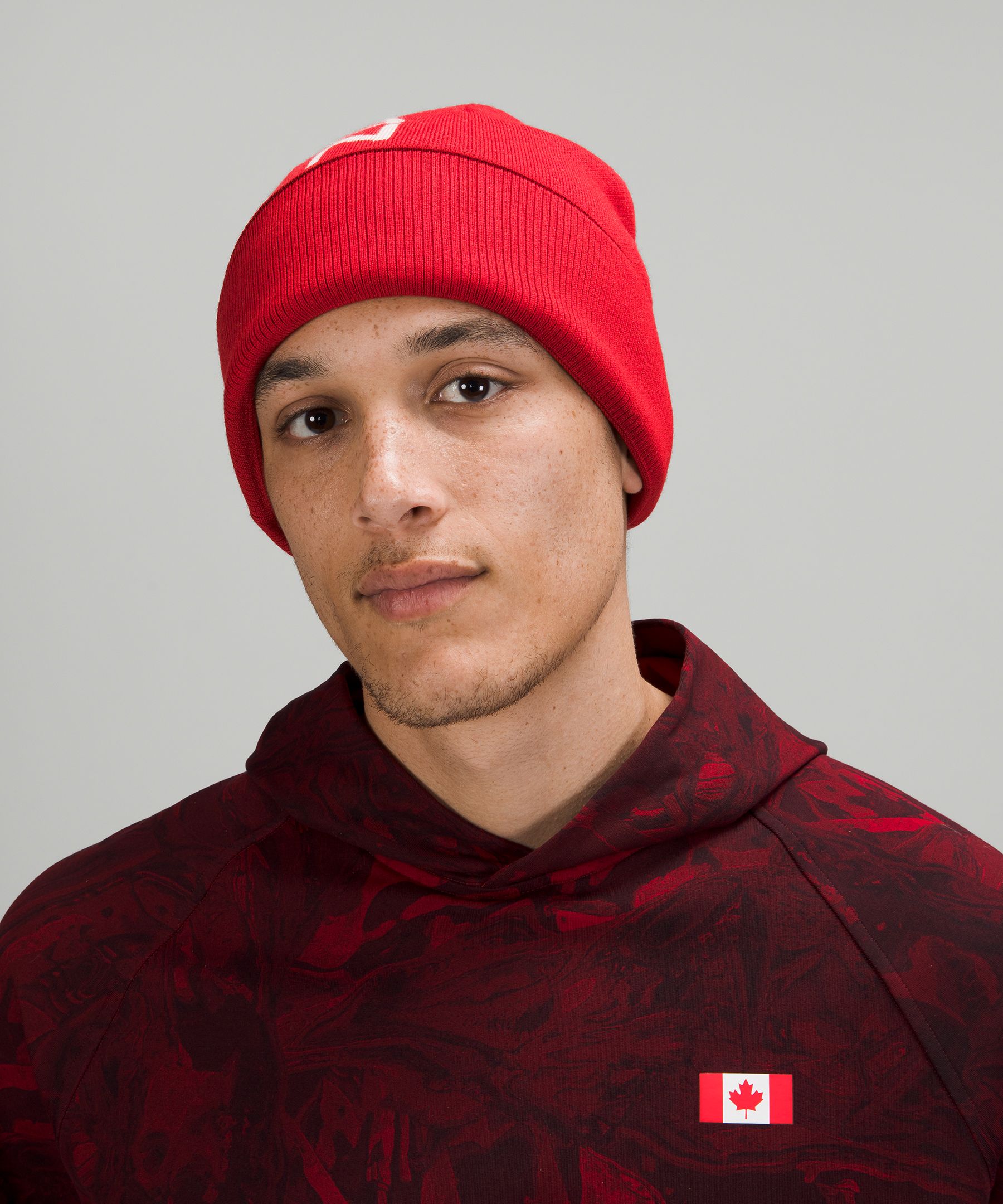 Lululemon Team Canada Wool-Blend Reversible Beanie *COC Logo. 7