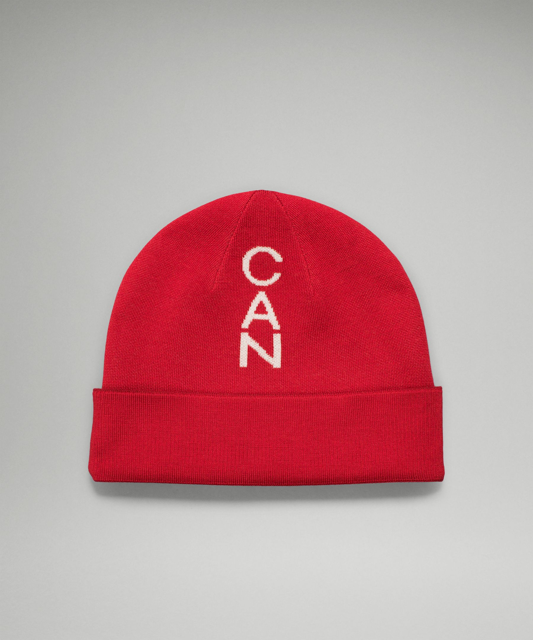 Lululemon Team Canada Wool-Blend Reversible Beanie *COC Logo. 1