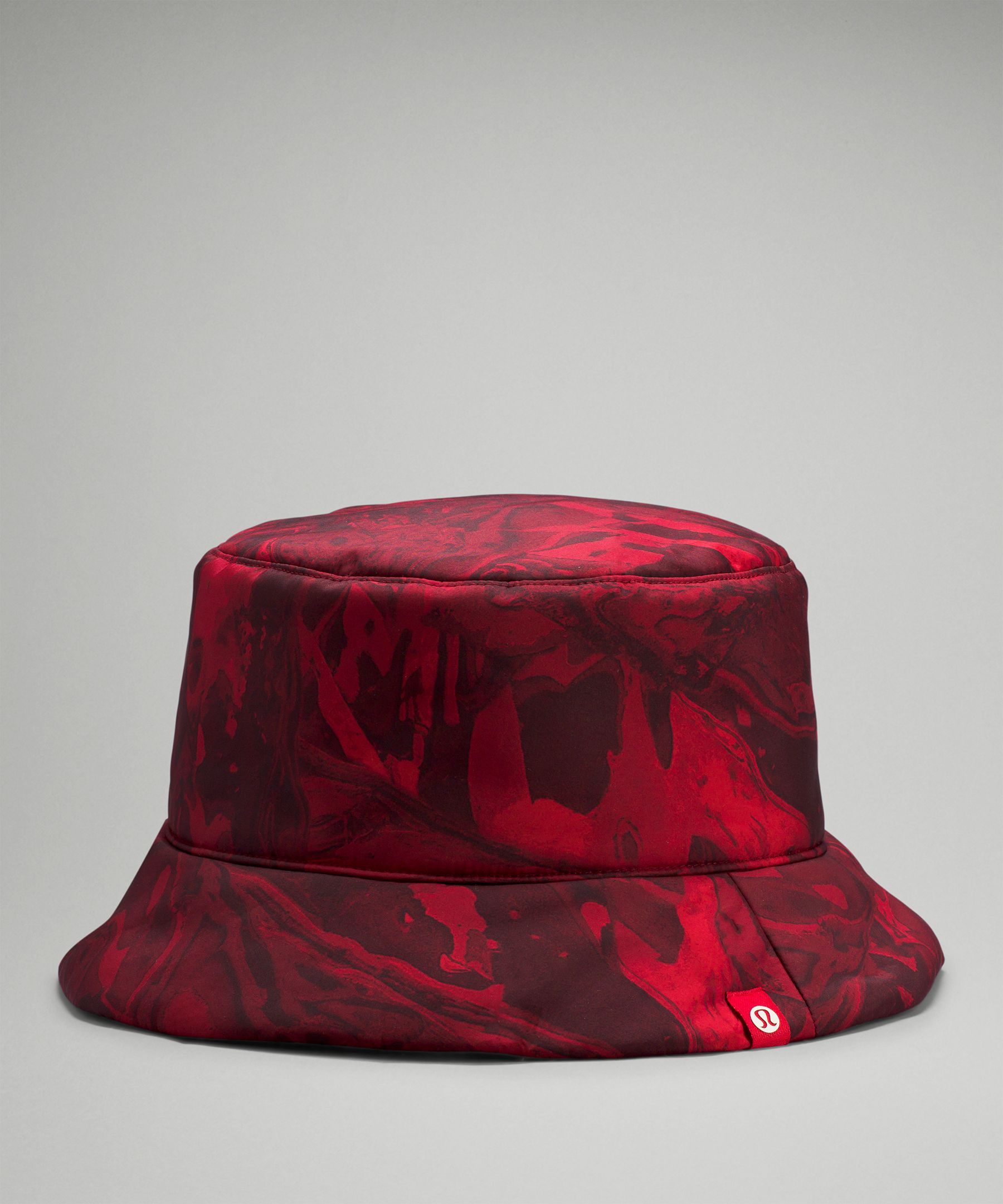 Lululemon Team Canada Both Ways Insulated Bucket Hat Coc Logo In Red