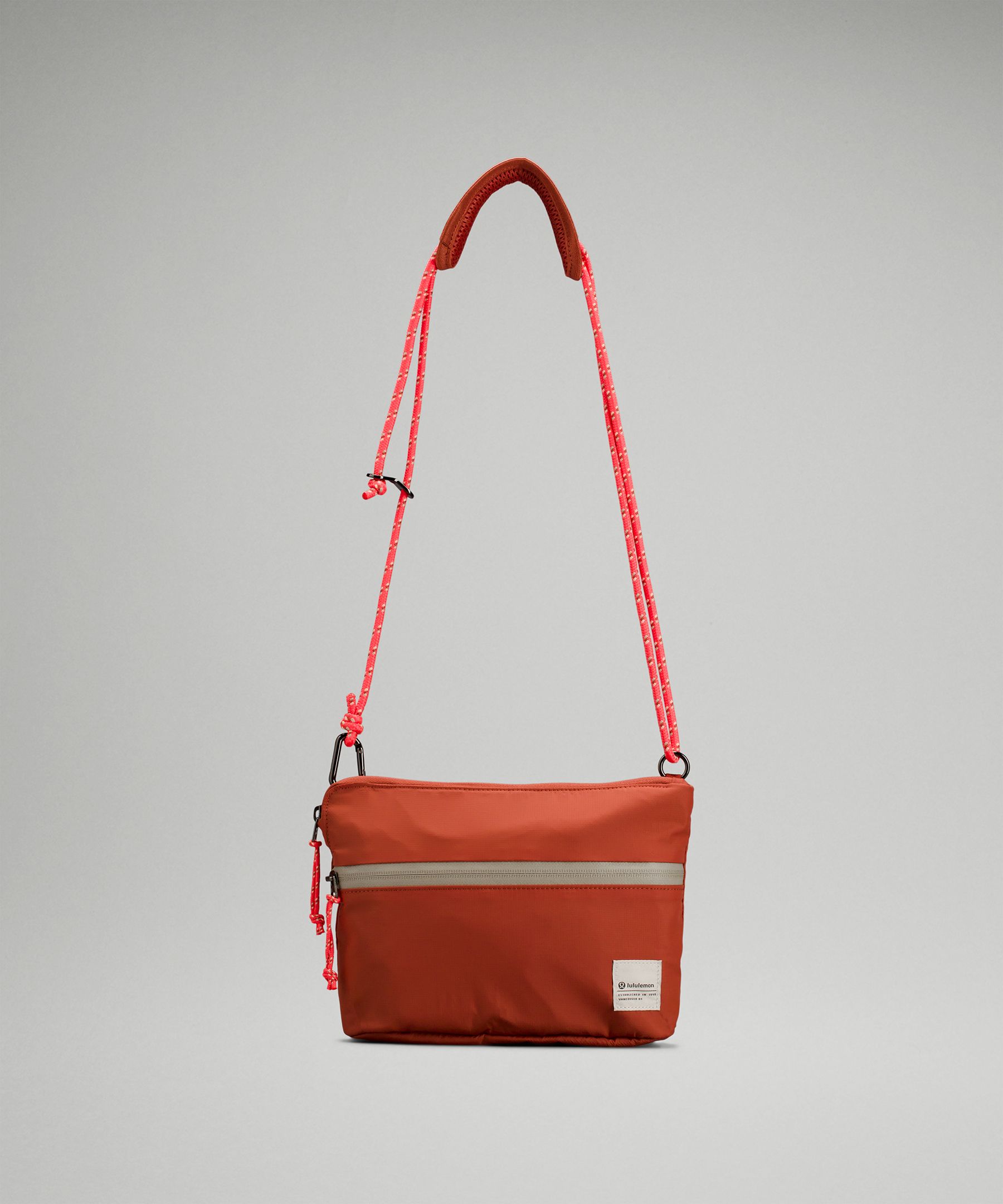 lululemon go wild bag Lululemon Athletica All Day Tote Bag Black Go Wild Purse Womens Handbag