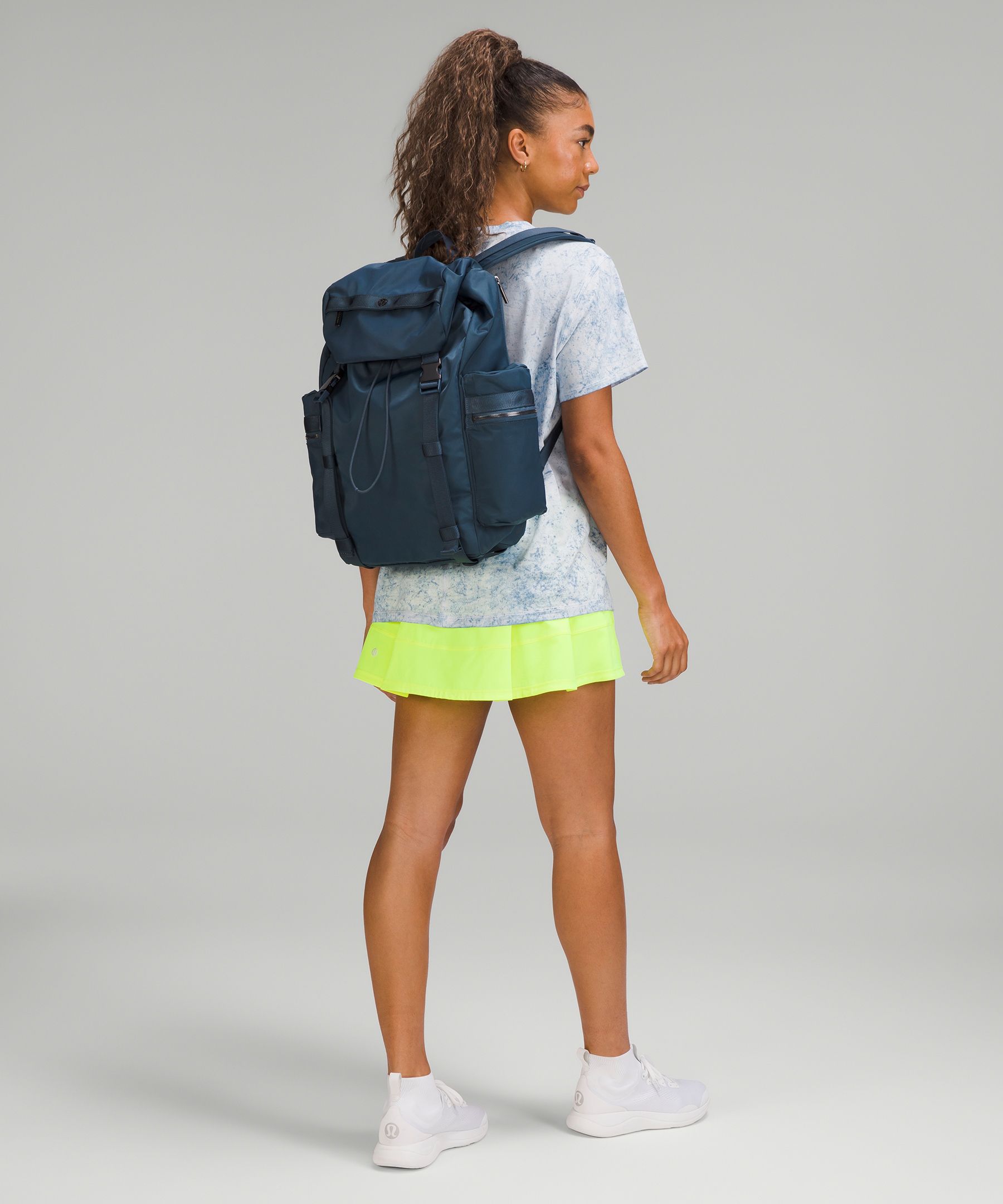 Lululemon navy backpack best sale