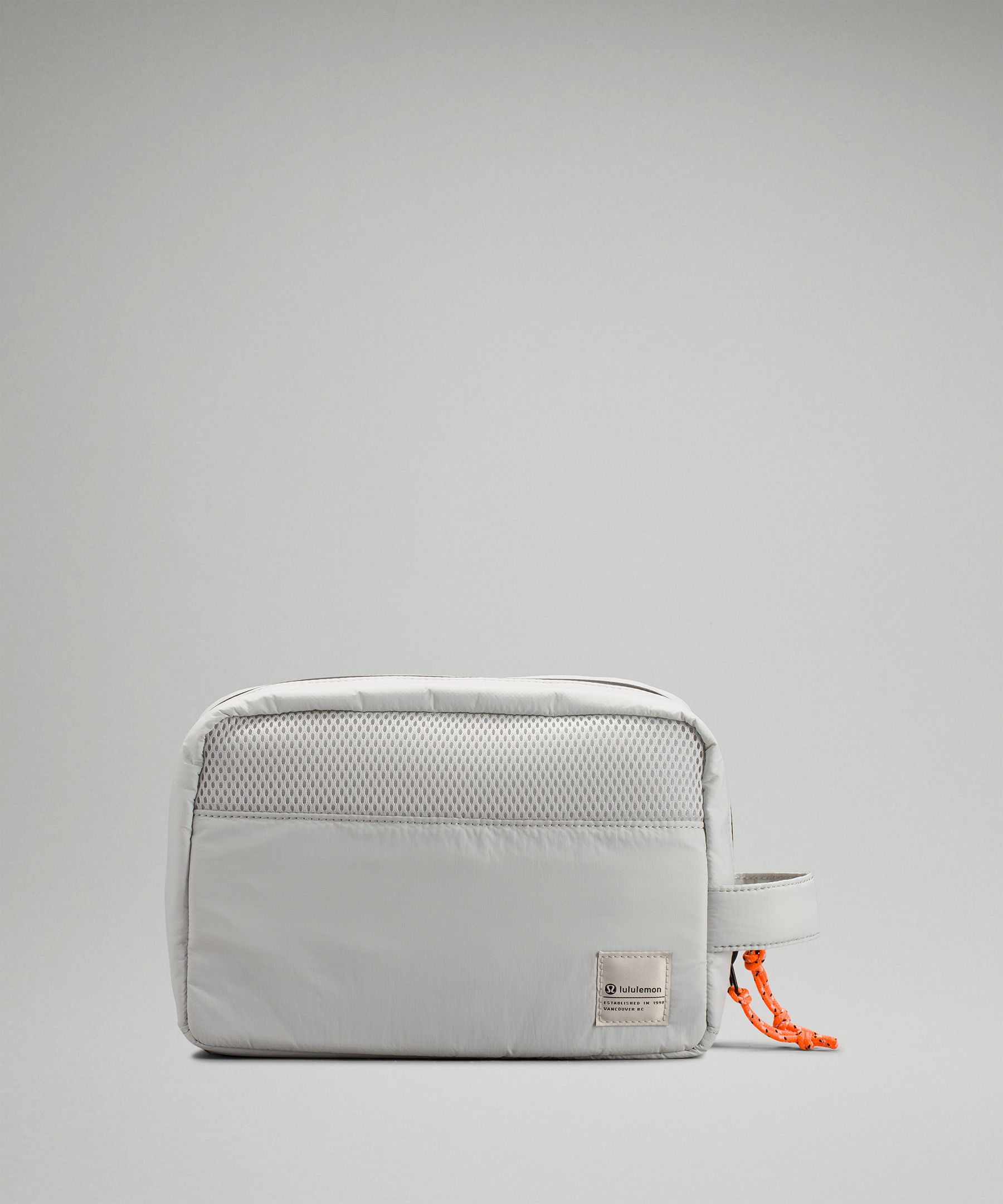 Lululemon Patch Logo Travel Kit In Vapor/black/highlight Orange ModeSens